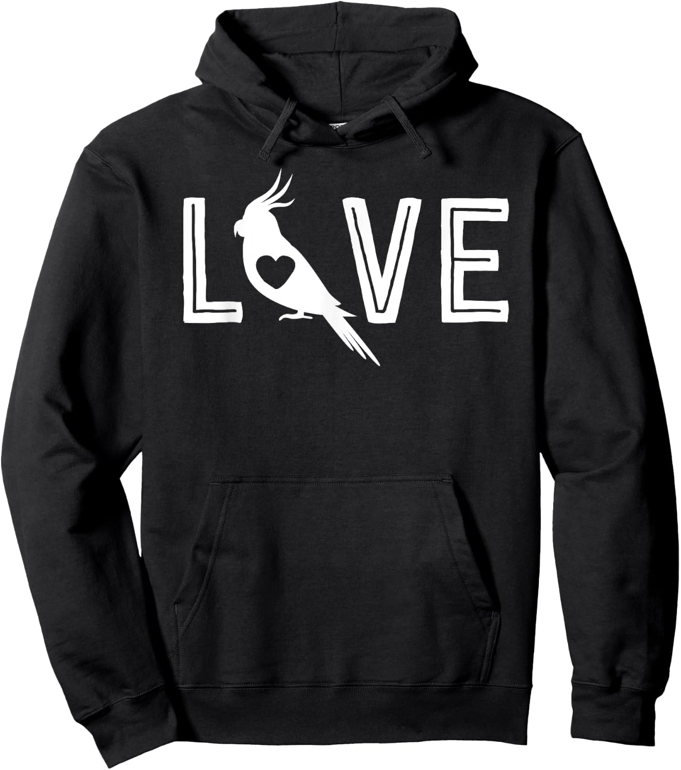 Love Cockatiel Gifts Parrot Gift Bird Lovers Hoodie - Hoodie | Black