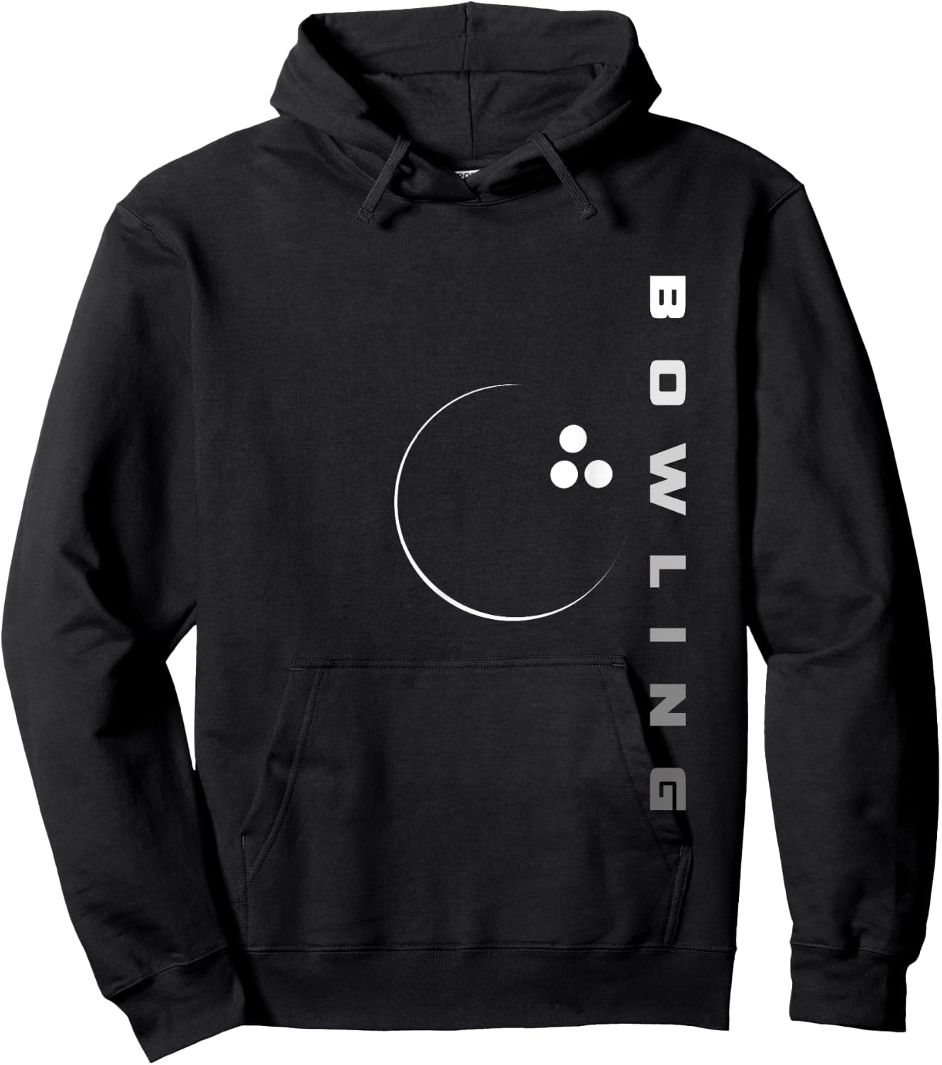 Bowling Apparel - Bowling Hoodie - Hoodie | Black