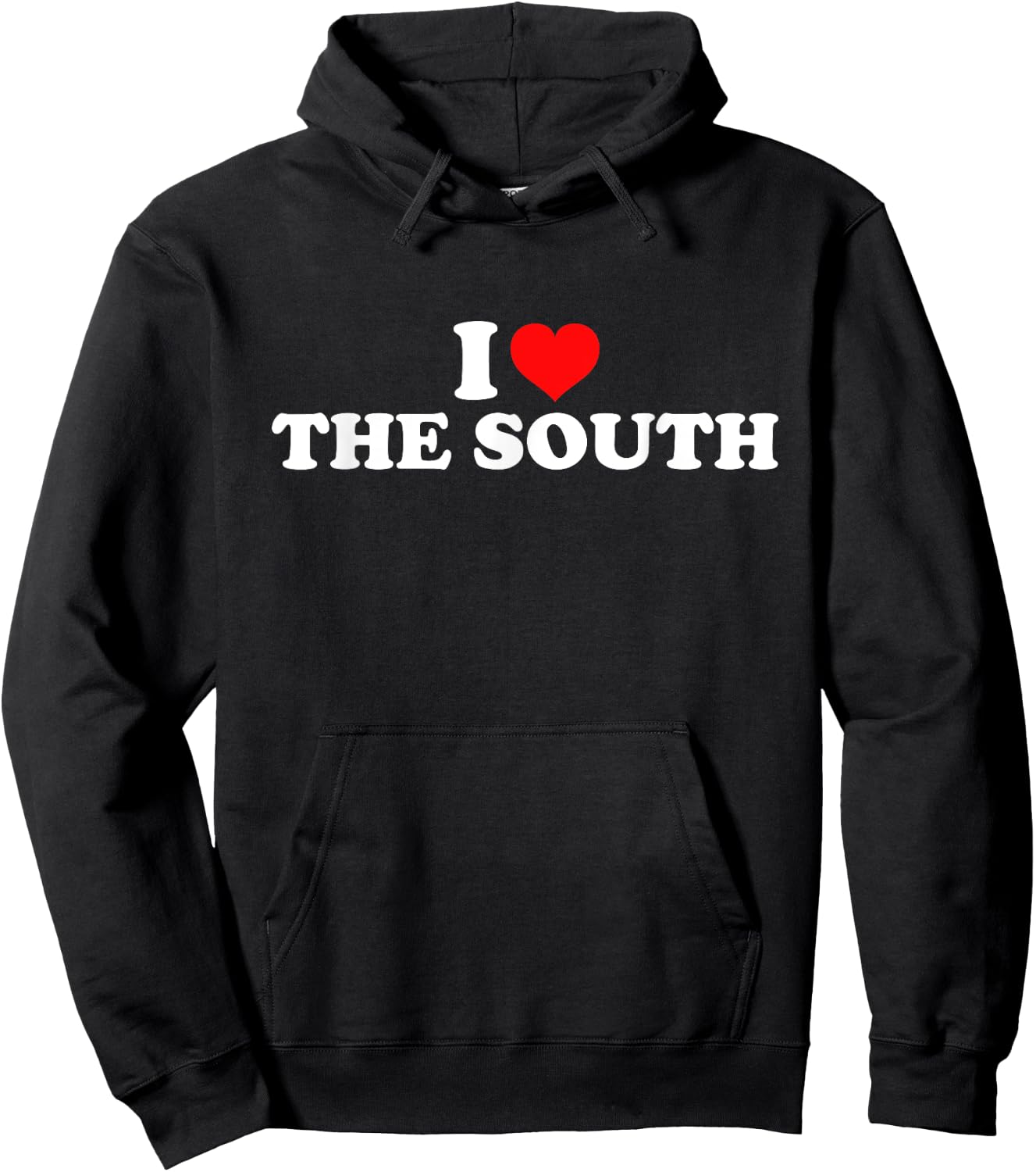 I Love The South Hoodie - Hoodie | Black