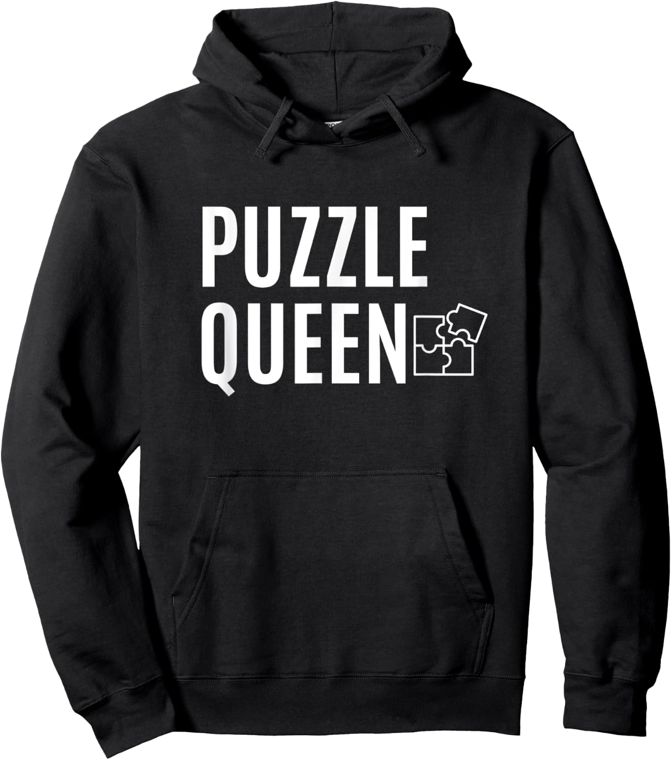Puzzle Queen Jigsaw Puzzle Master Hoodie - Hoodie | Black