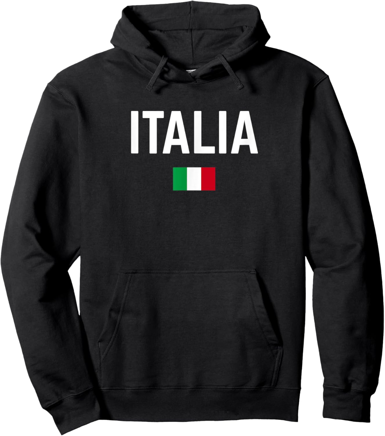 ITALIA Flag ITALY | Men Women Kids | ITALIAN Hoodie - Hoodie | Black