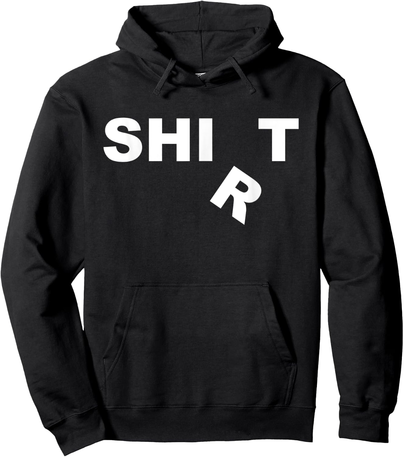 Funny that Says Shirt. Word Play Gift Hoodie - Hoodie | Black