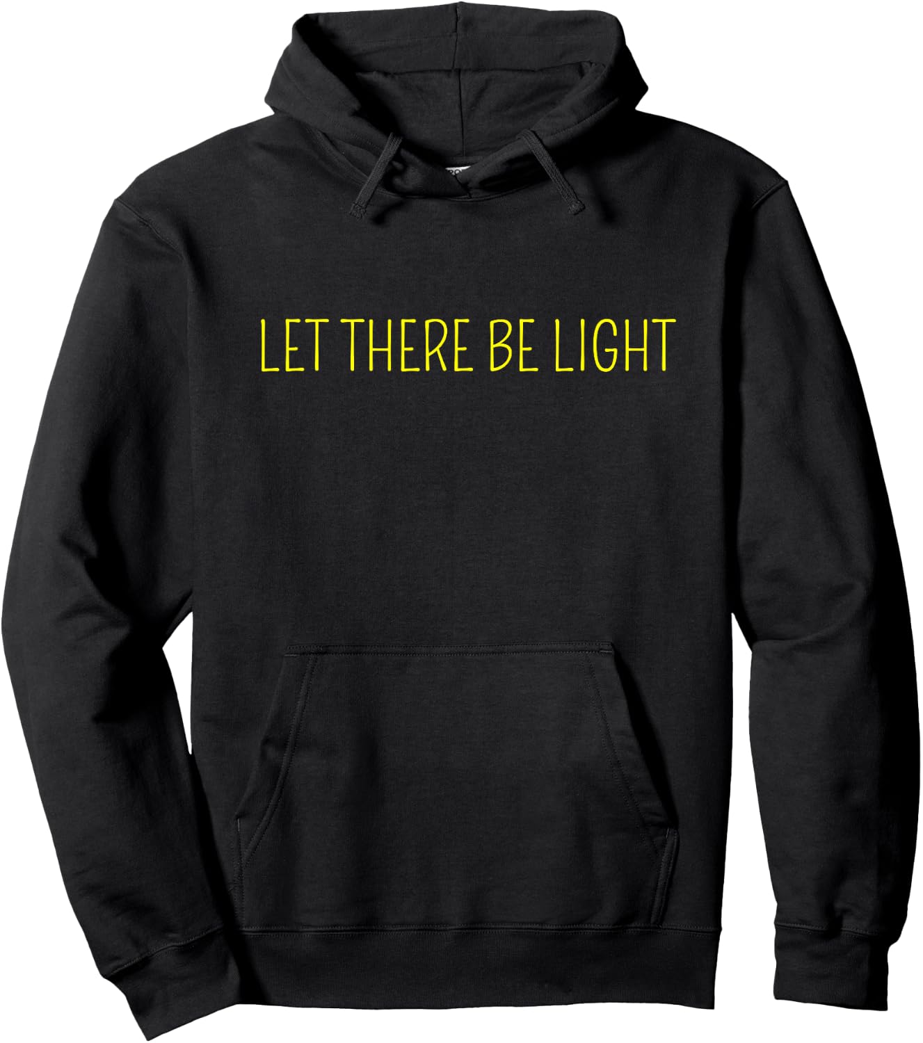 Let There Be Light Hoodie - Hoodie | Black