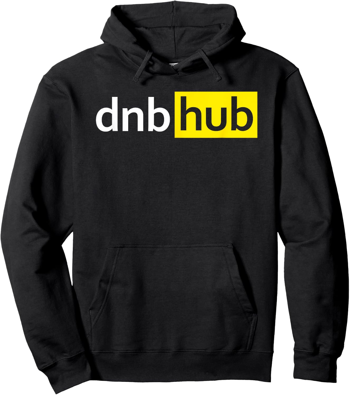Dnb hub funny Hoodie - Hoodie | Black