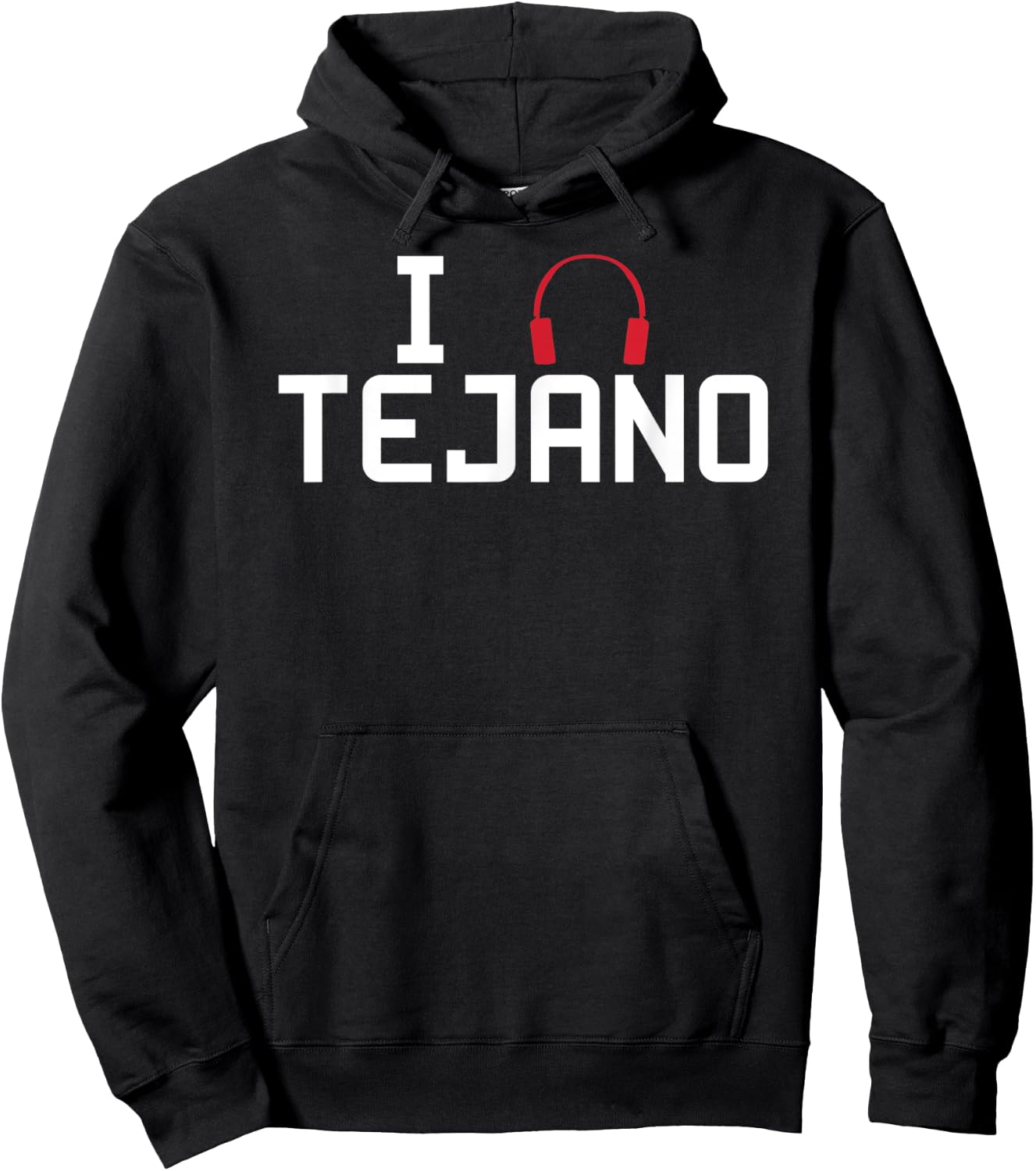 I Listen To Tejano Music Hoodie - Hoodie | Black