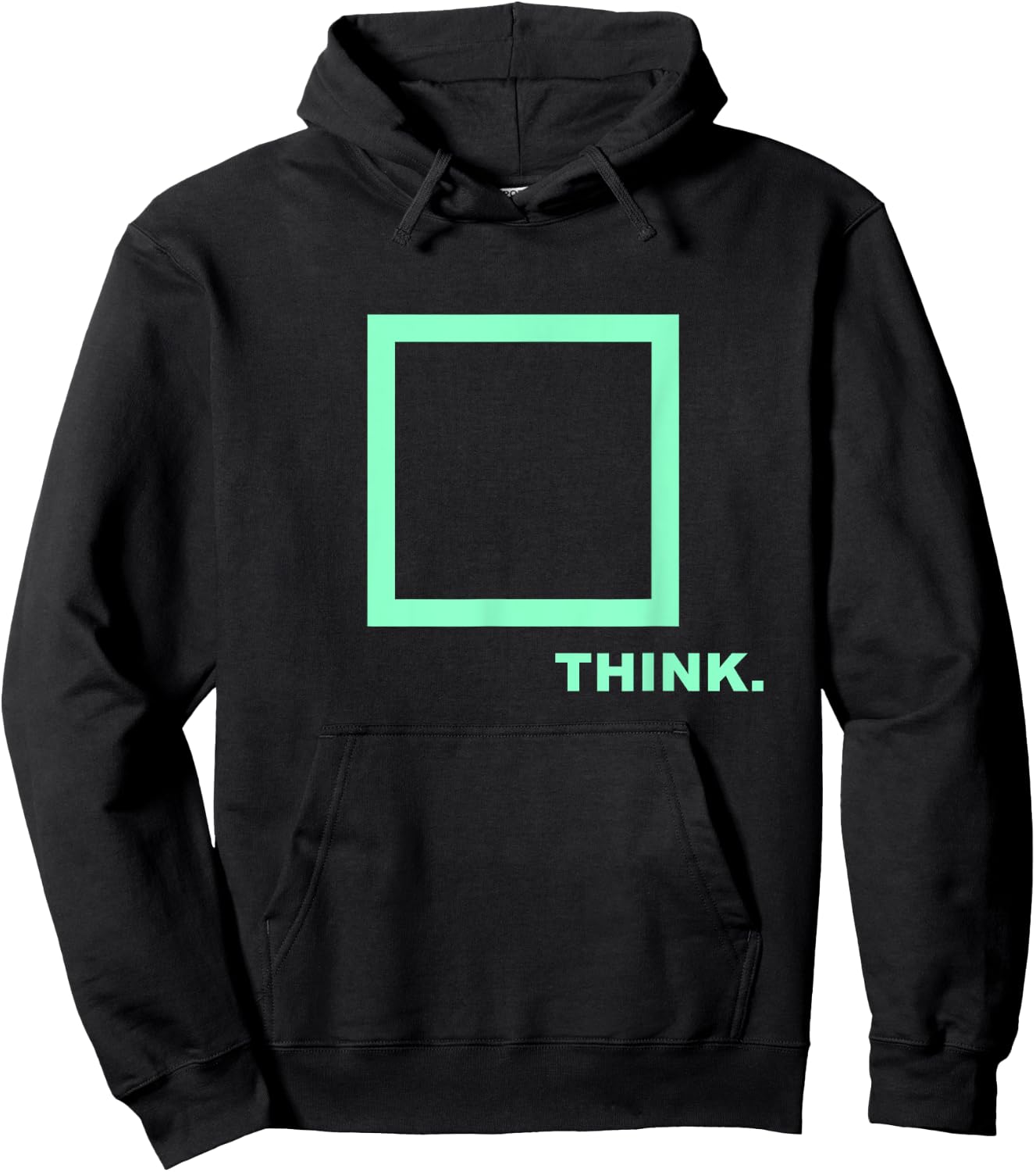 Be smart - Think outside the Box Hoodie - Hoodie | Black