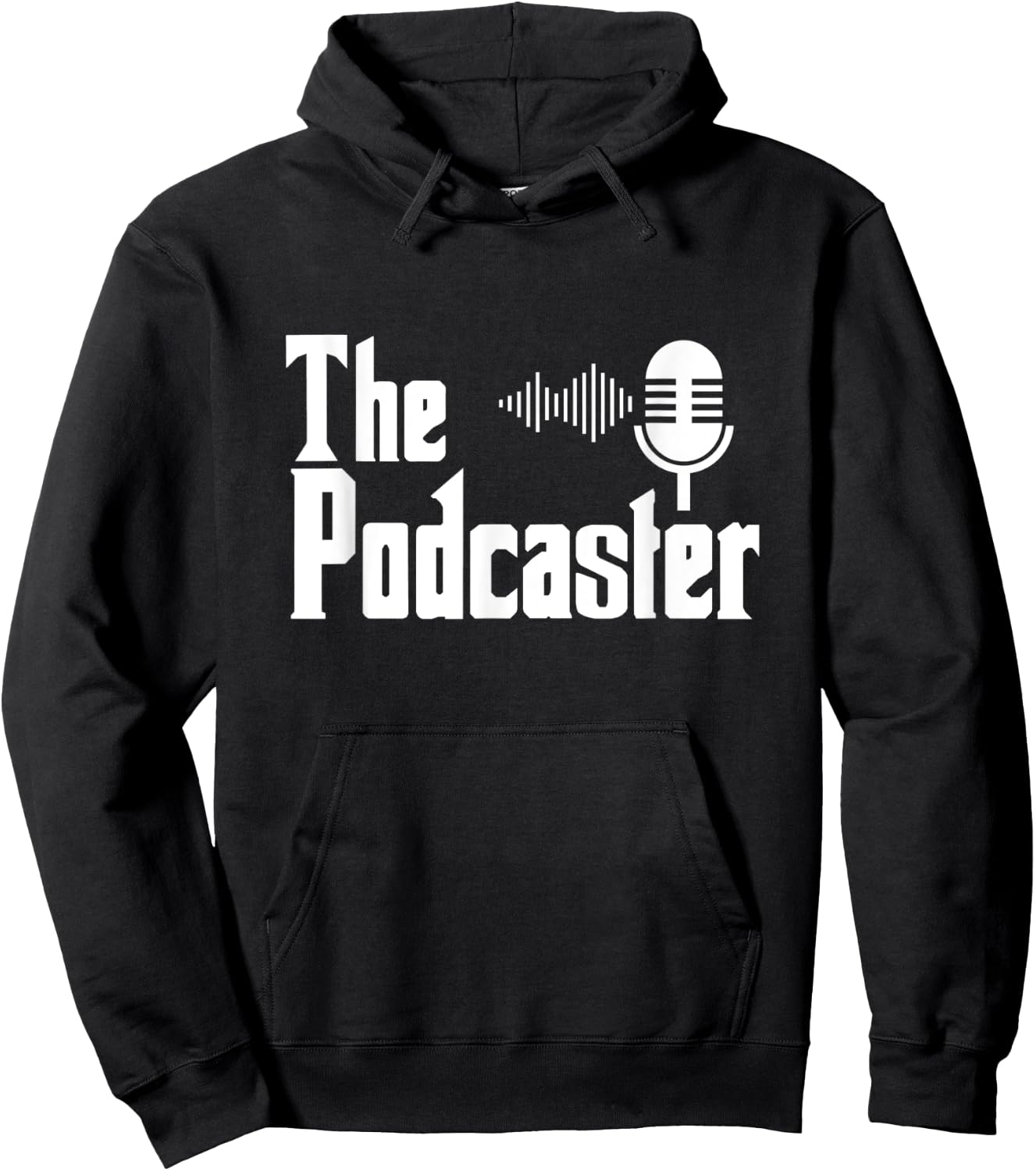 The Podcaster - Radio Podcasting Podcast Hoodie - Hoodie | Black