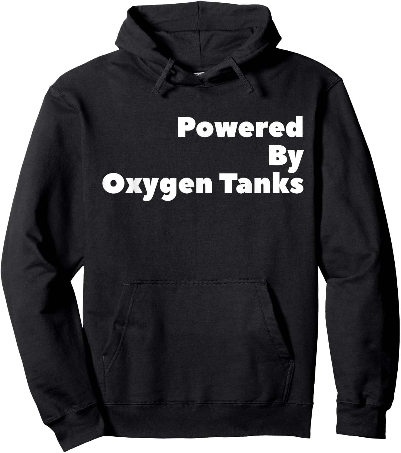Powered By Oxygen Tanks Instructor Gift Hoodie - Hoodie | Black