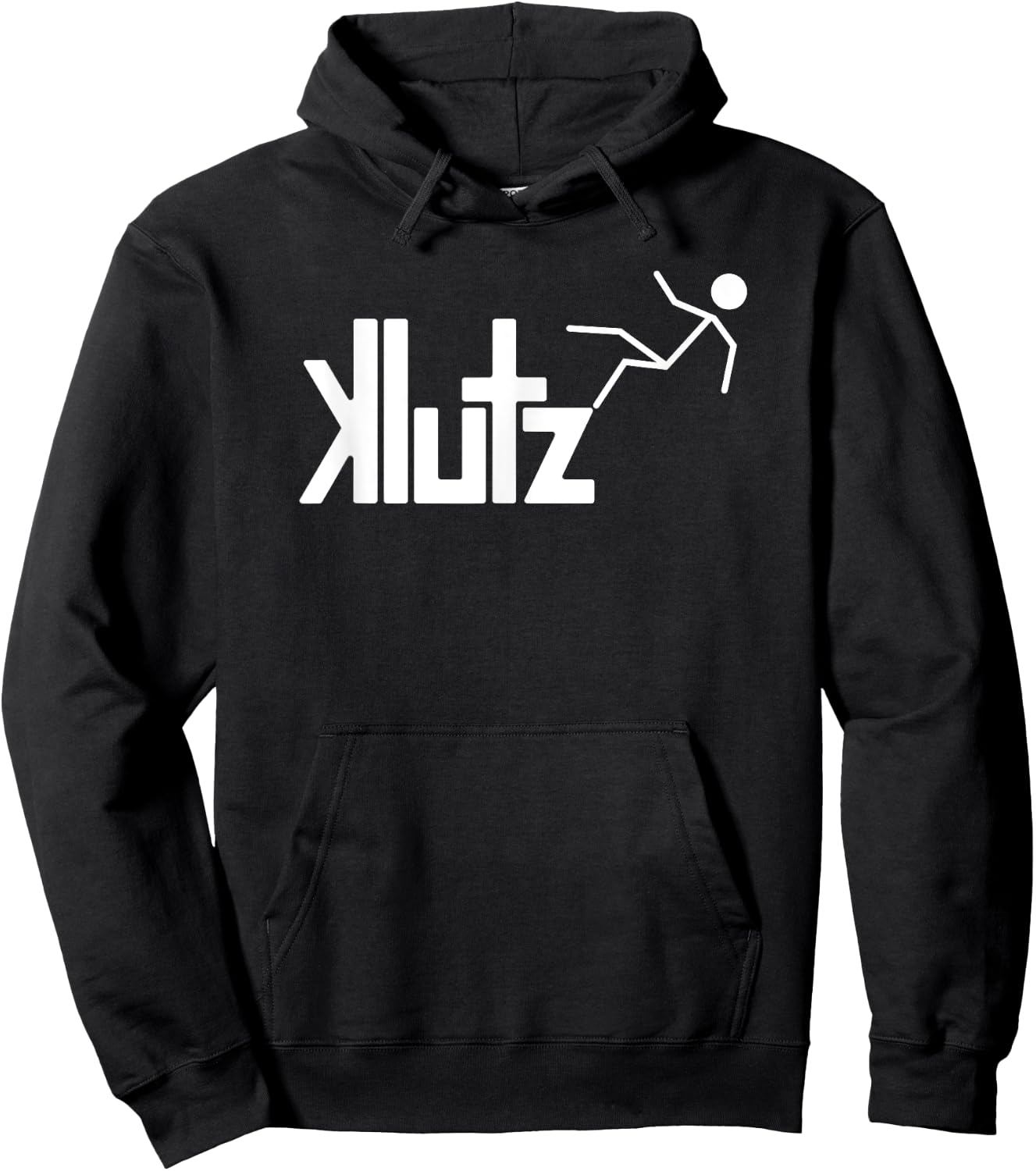 Klutz, accident prone clumsy people that fail frequently Hoodie - Hoodie | Black