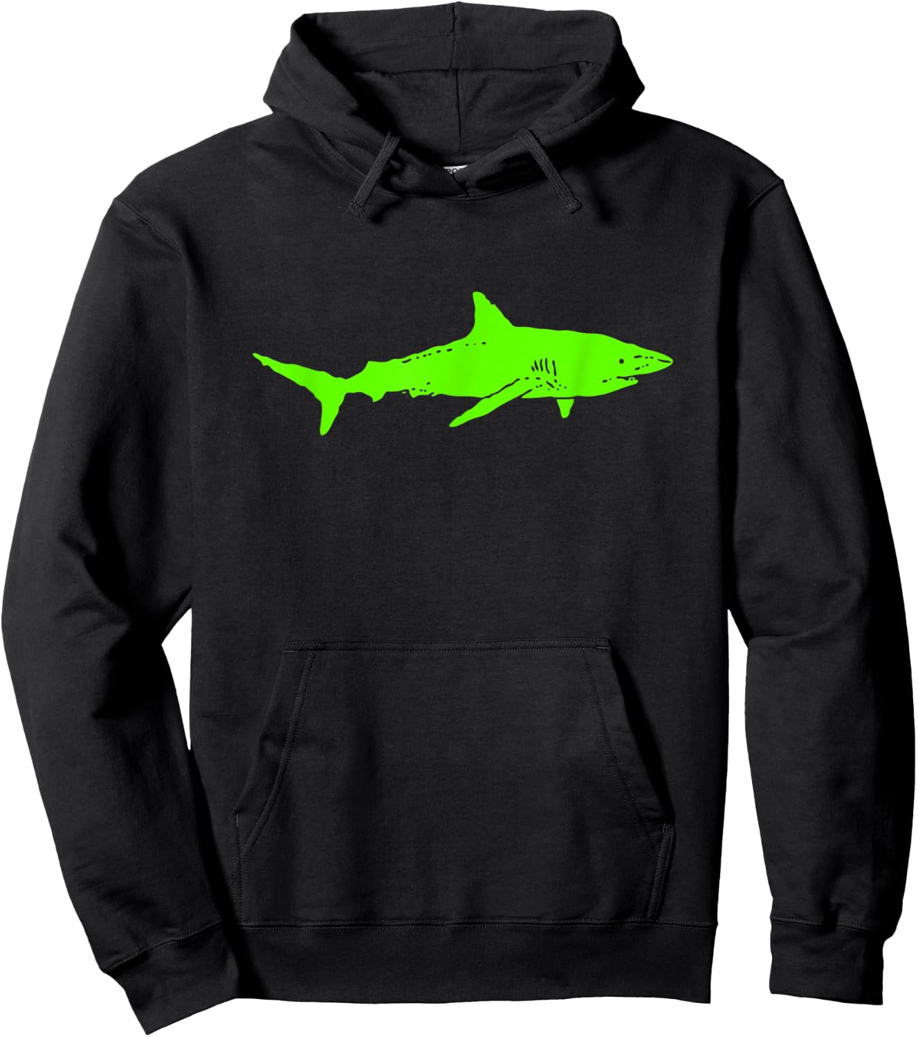 Shark Shirt | Shark Silhoulette | Shark Lover Gift | Shark Hoodie - Hoodie | Black