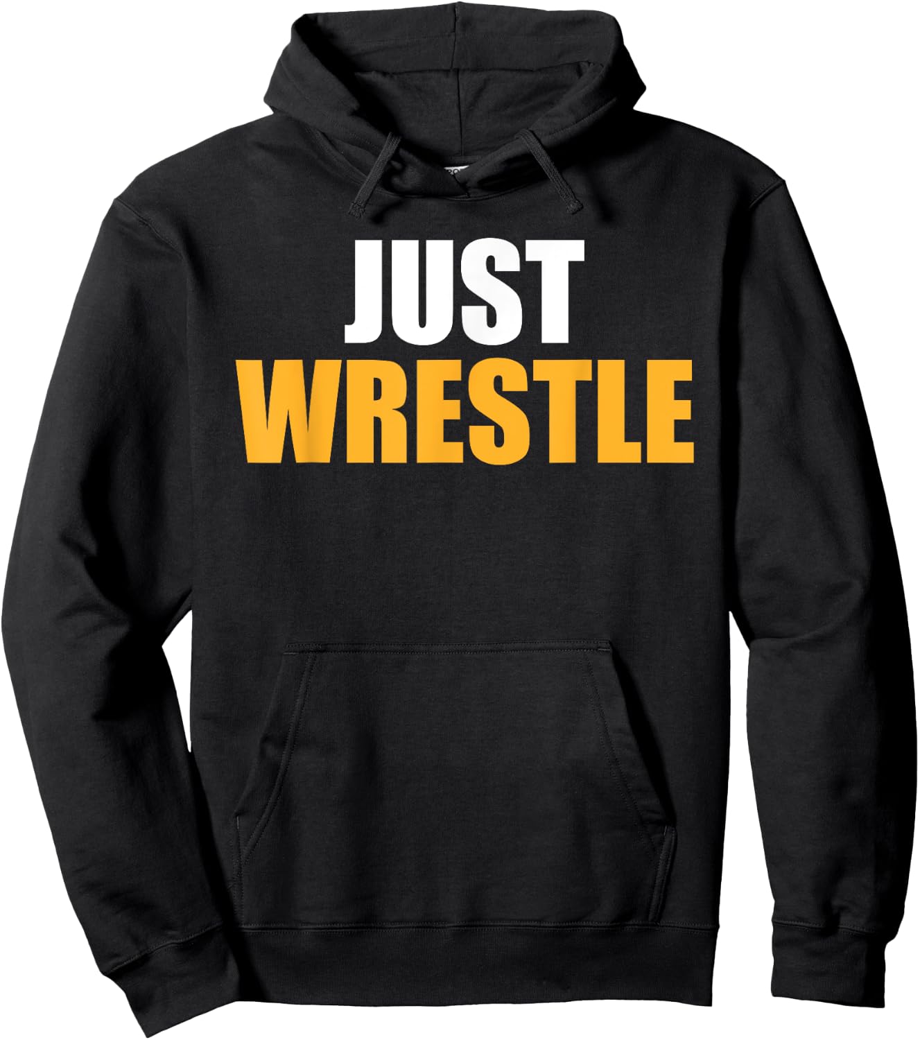 The Wrestling Fan : Just Wrestling Hoodie - Hoodie | Black