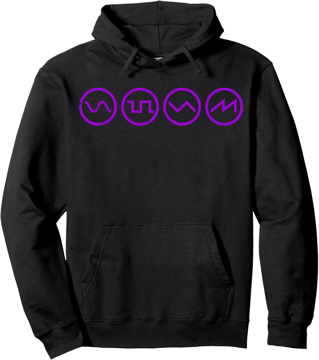 Waveform Waveform Techno Synthesizer Synth Analogue Hoodie - Hoodie | Black