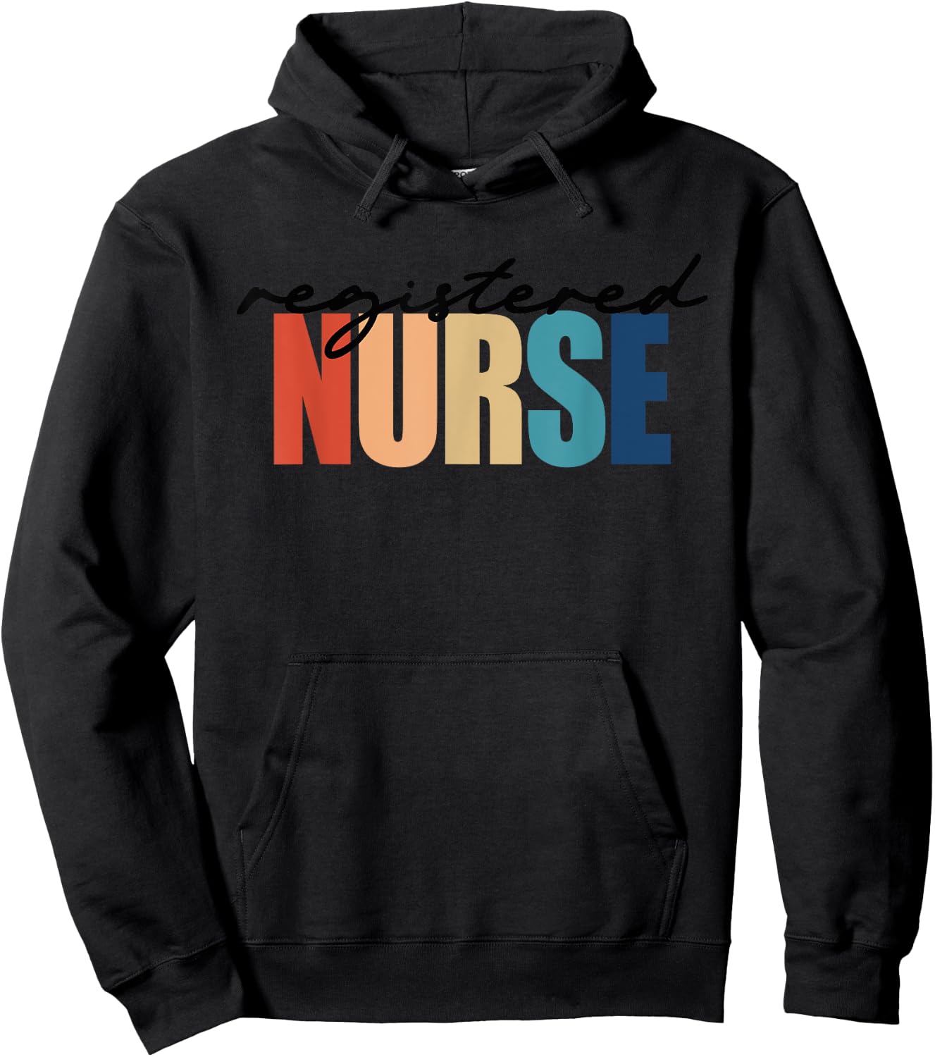 Registered Nurse RN Nursing Hoodie - Hoodie | Black