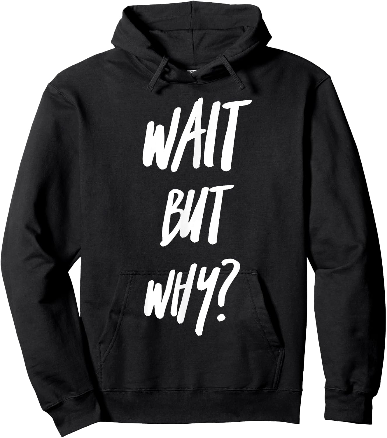 Wait But Why? Ask Analyze and Seek Knowledge Curiosity Hoodie - Hoodie | Black