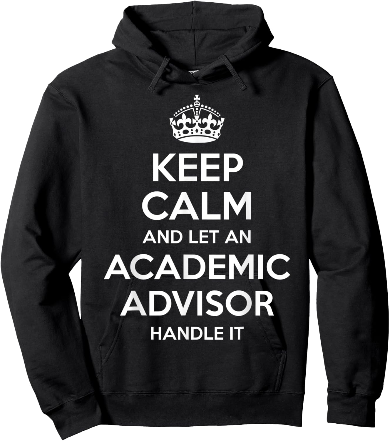 ACADEMIC ADVISOR Gift Funny Job Title Profession Birthday Hoodie - Hoodie | Black