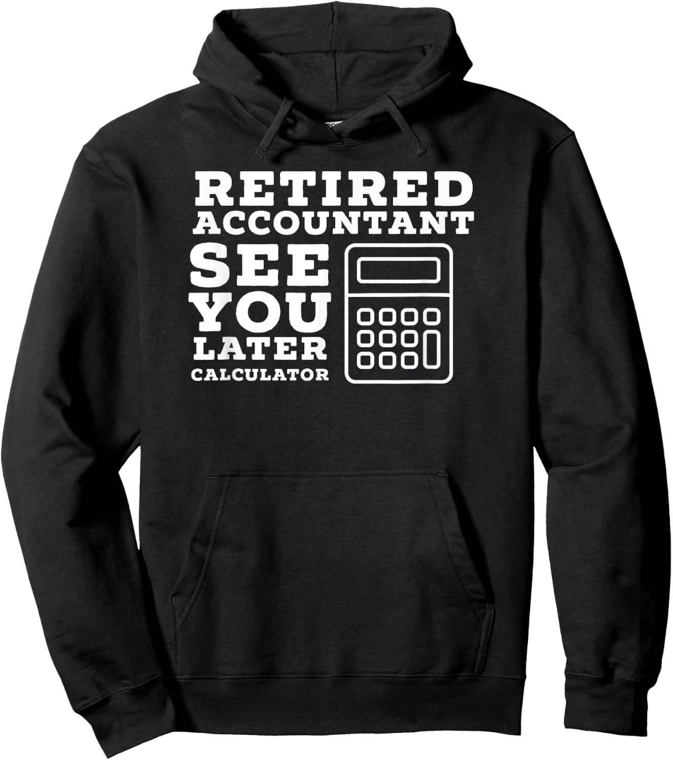 Retired Accountant Gifts Accountant Retirement Gift Funny Retired CPA - Men's Black Cotton Blend Short Sleeve - Small Hoodie - Hoodie | Black