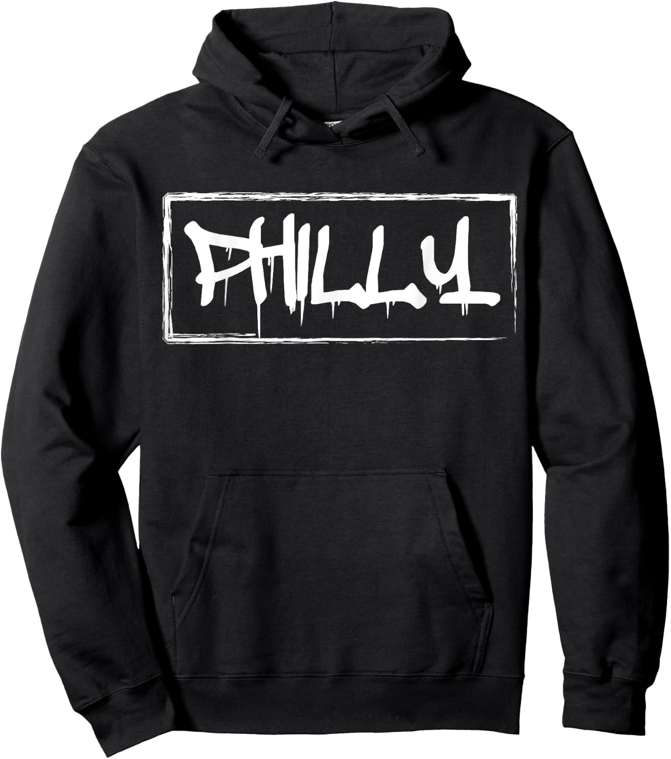 Philly city graffiti skater streetwear apparel Hoodie - Hoodie | Black