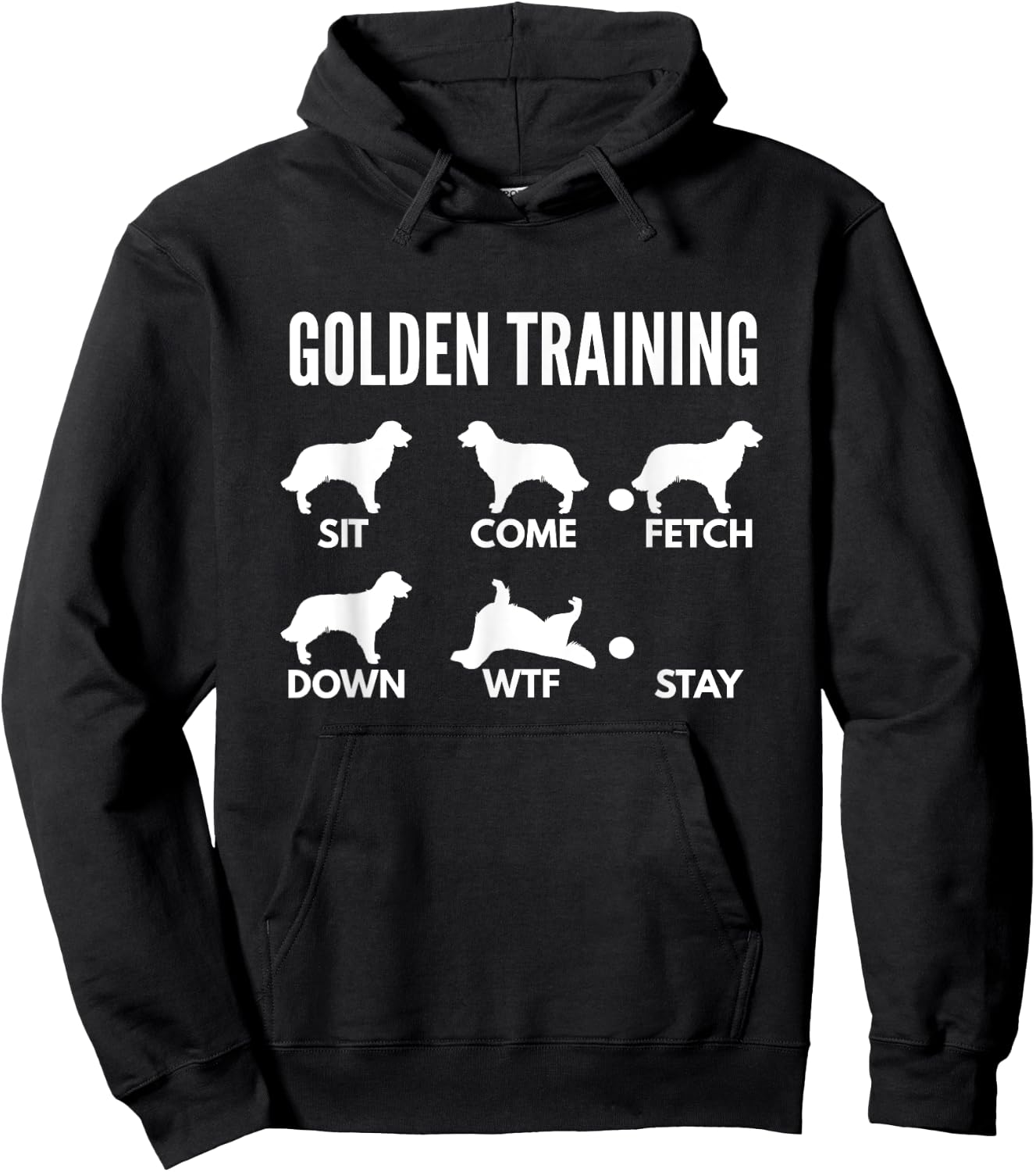 Golden Training for Golden Retriever Owners Hoodie - Hoodie | Black