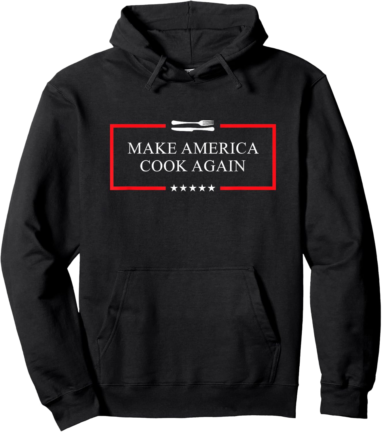 Make America cook again - Funny chef / cooking lover Hoodie - Hoodie | Black