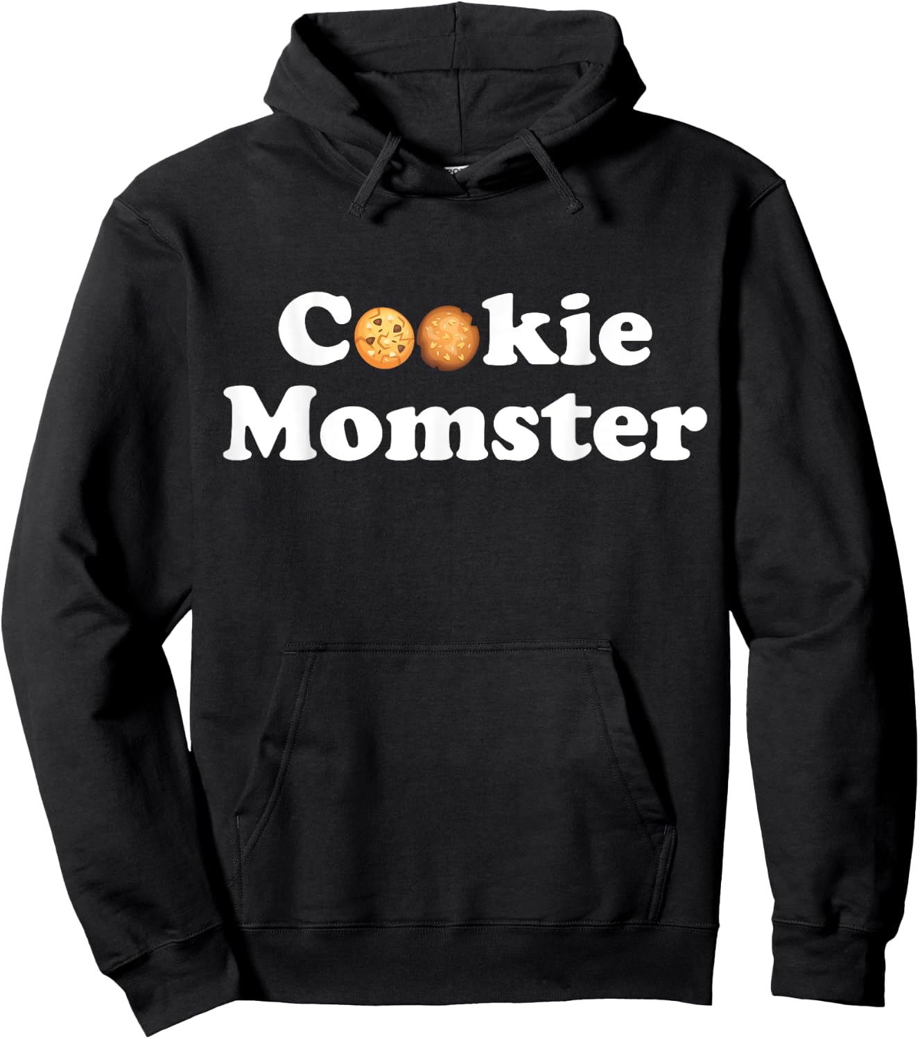 Cookie Momster Shirt for baker moms, scout moms, soccer moms Hoodie - Hoodie | Black