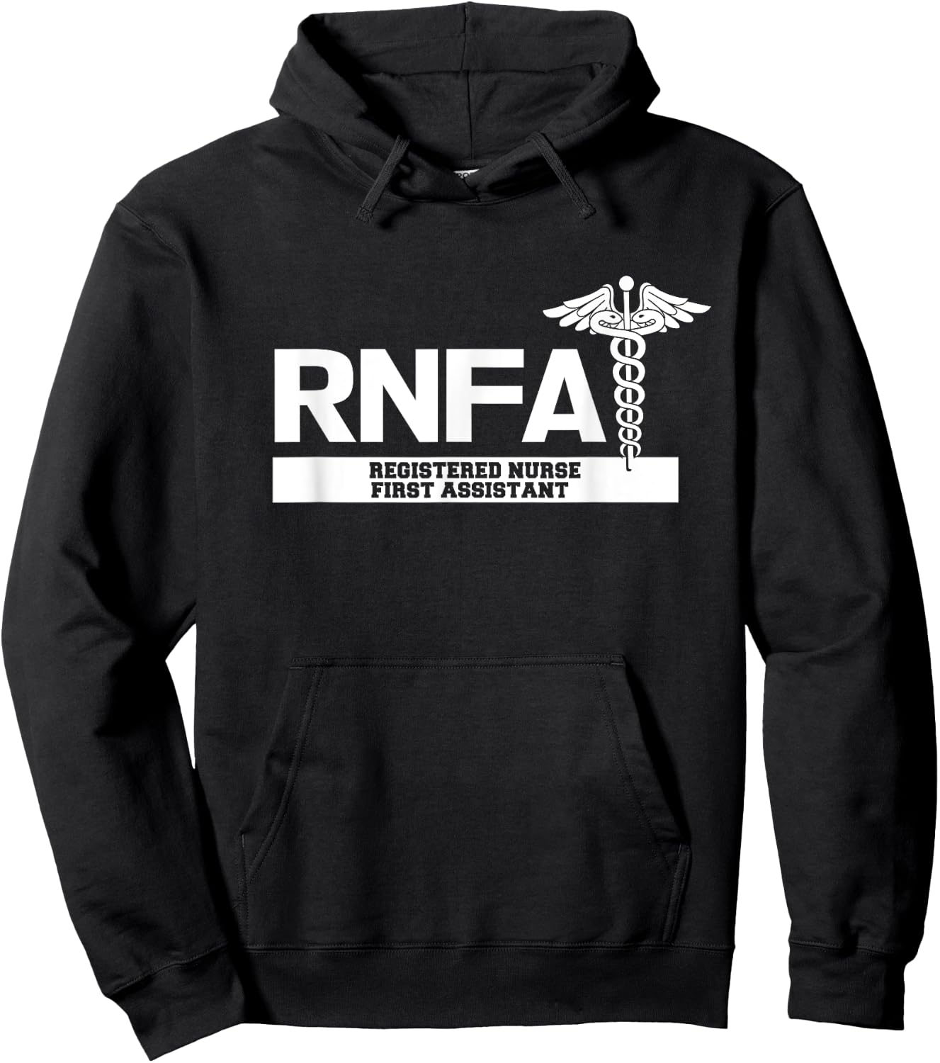 RNFA Registered Nurse First Assistant Hospital Staff Hoodie - Hoodie | Black