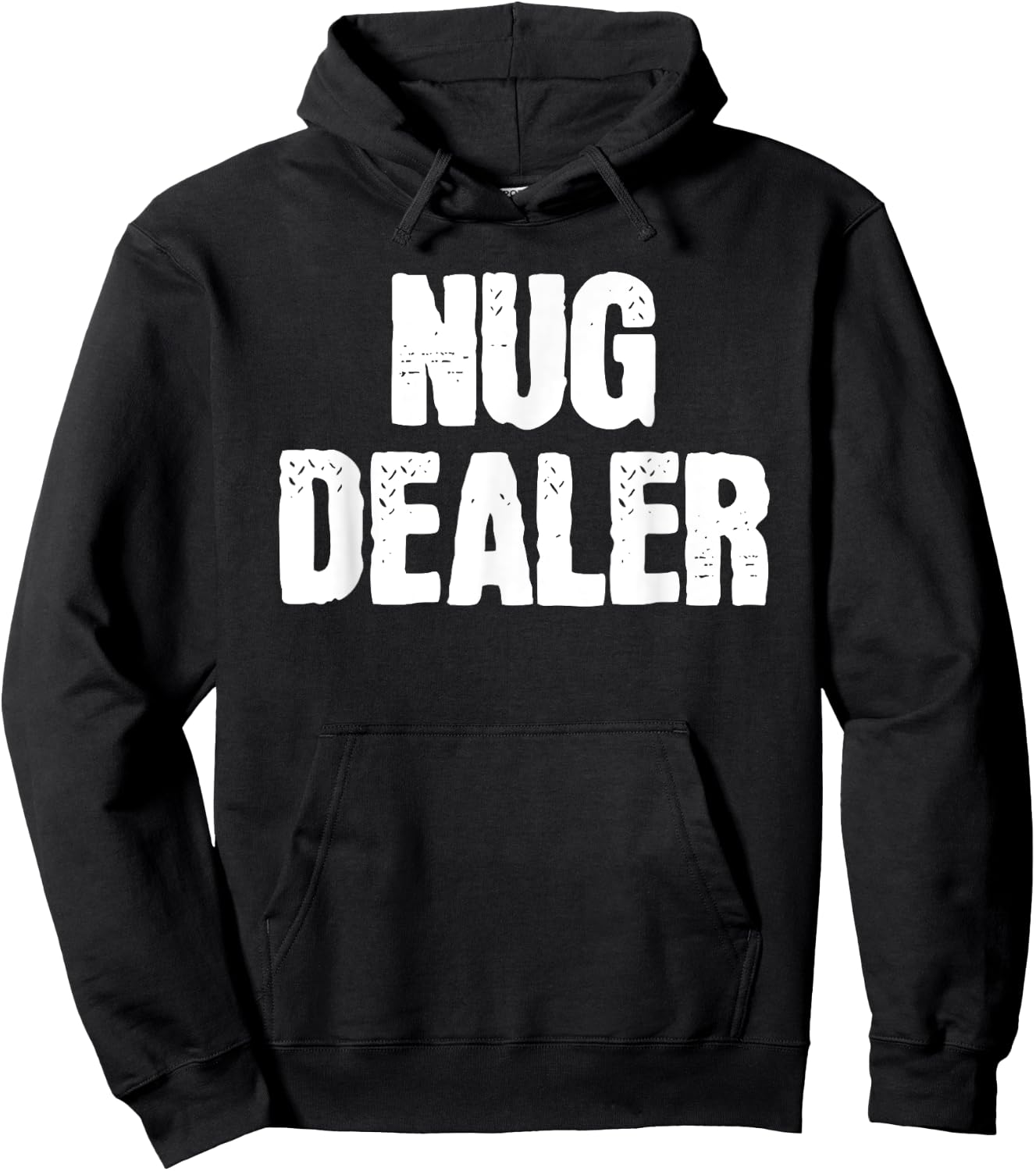 Nug Dealer Chicken Nuggets Gift Hoodie - Hoodie | Black