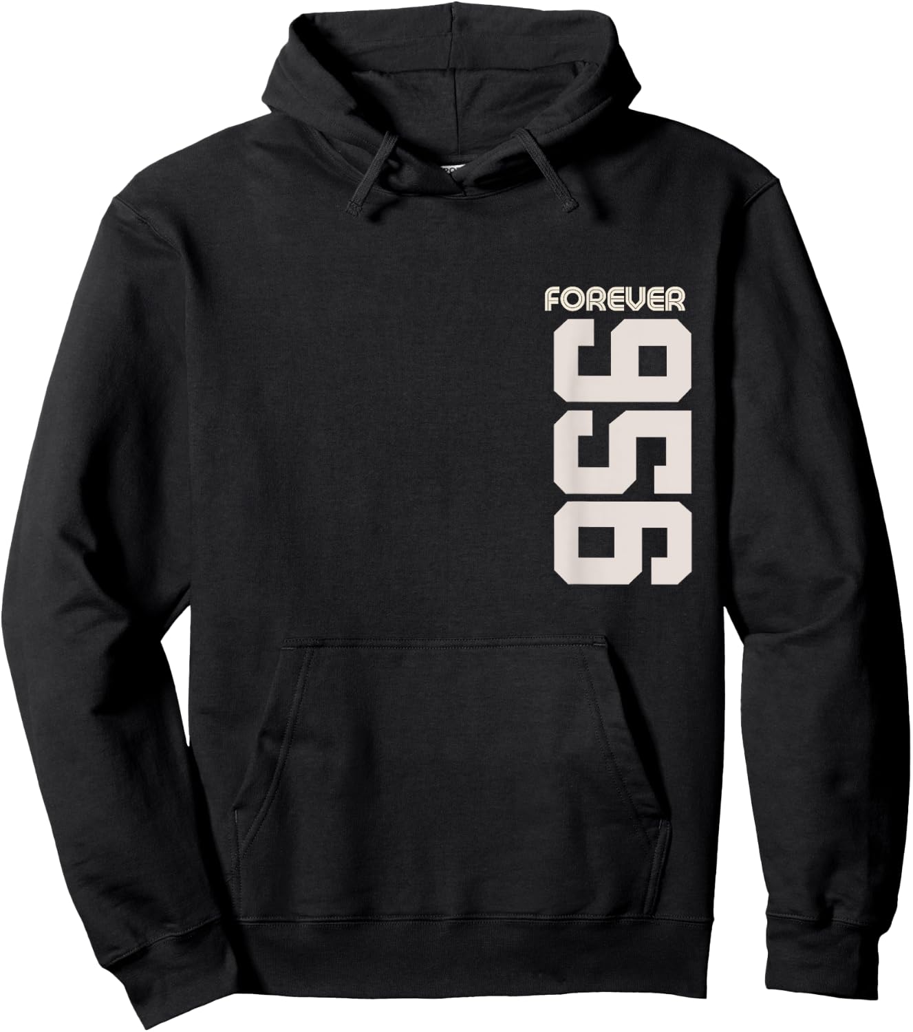 Vintage Forever 956. Texas Area Code 956. Hoodie - Hoodie | Black