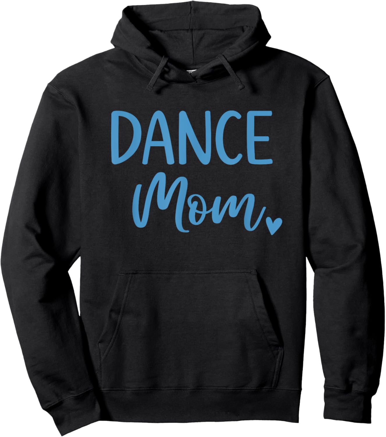 Dance Mom Cute Blue Dancer Mama Hoodie - Hoodie | Black