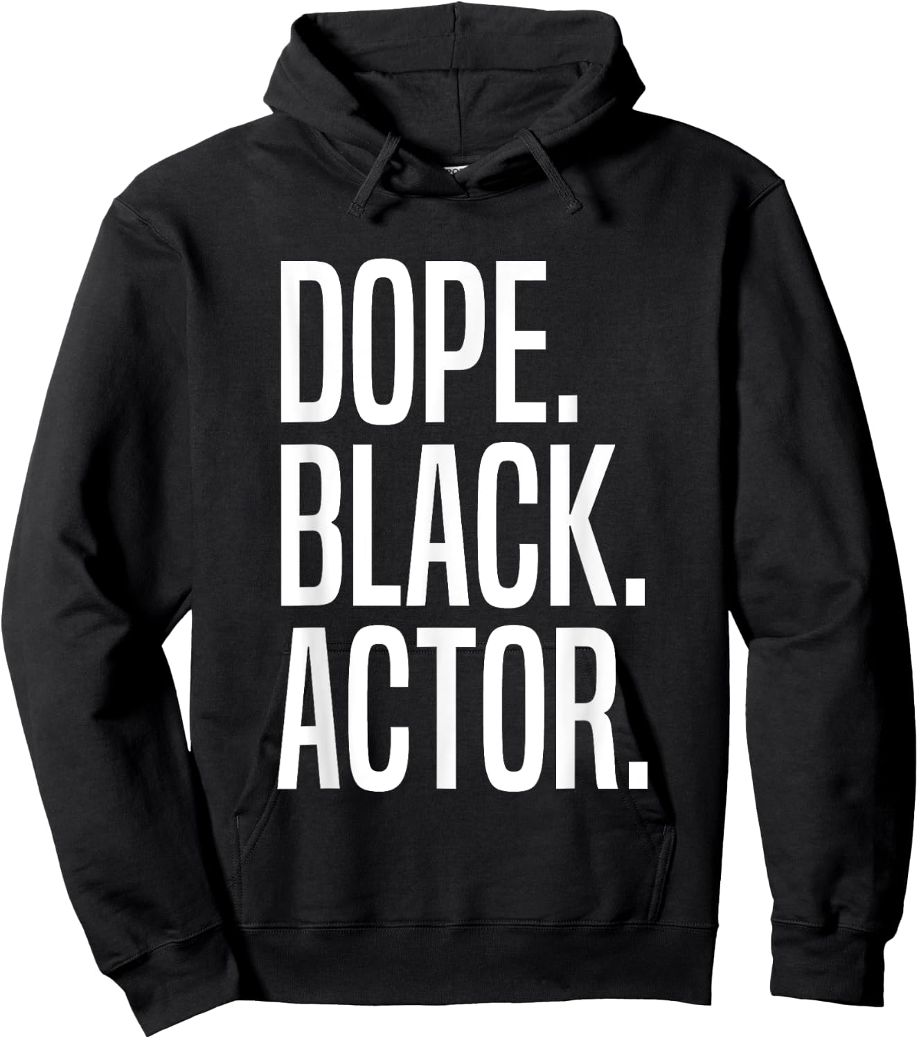 Dope Black Actor Hoodie - Hoodie | Black