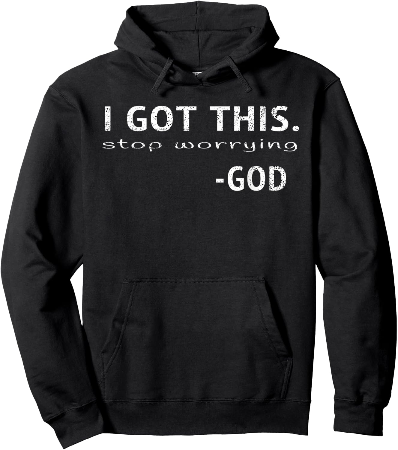 I Got This God Inspirational Christian Quote Saying Gift Hoodie - Hoodie | Black