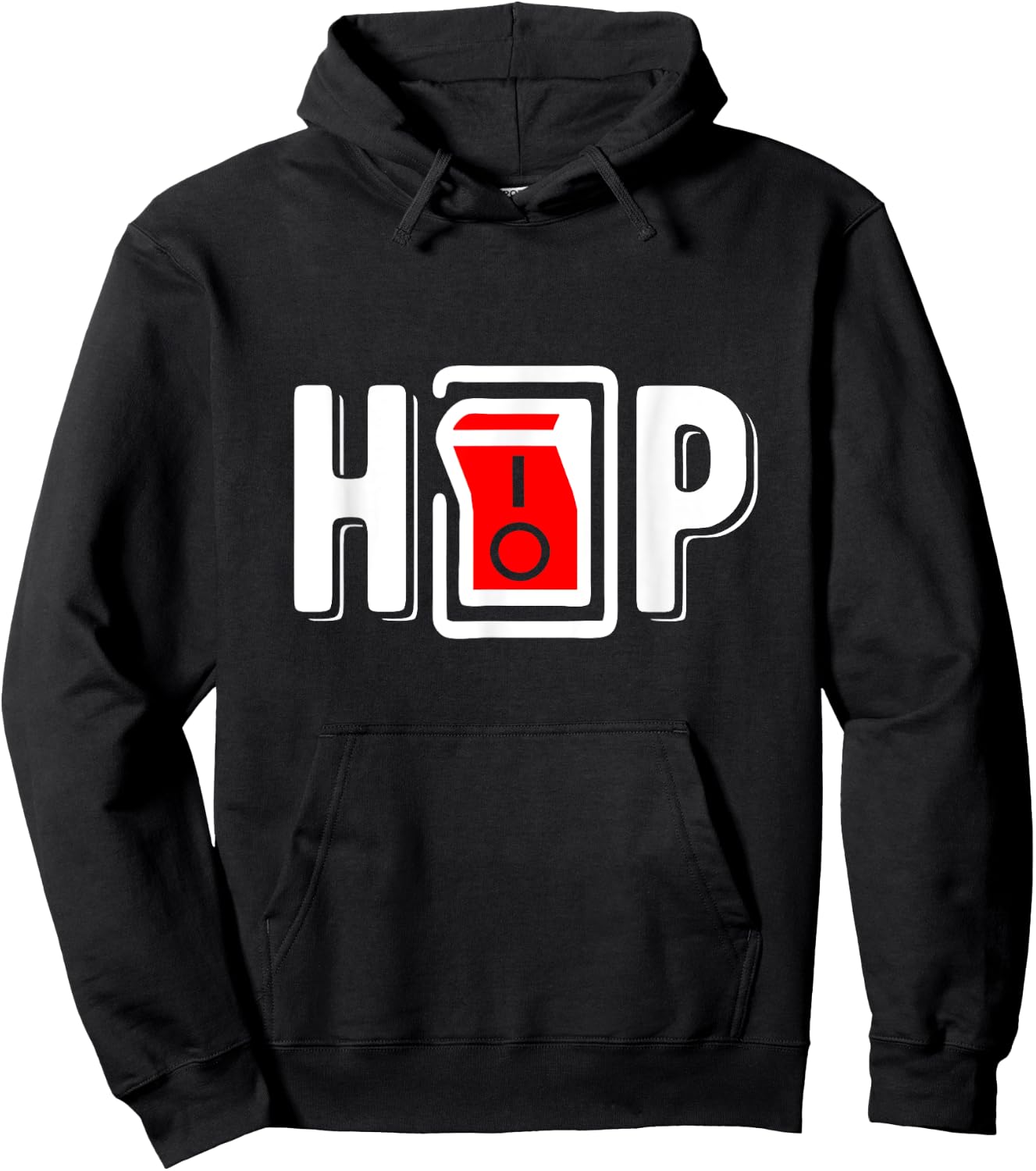 Hip-hop and rap music lovers, I love hip-hop Hoodie - Hoodie | Black