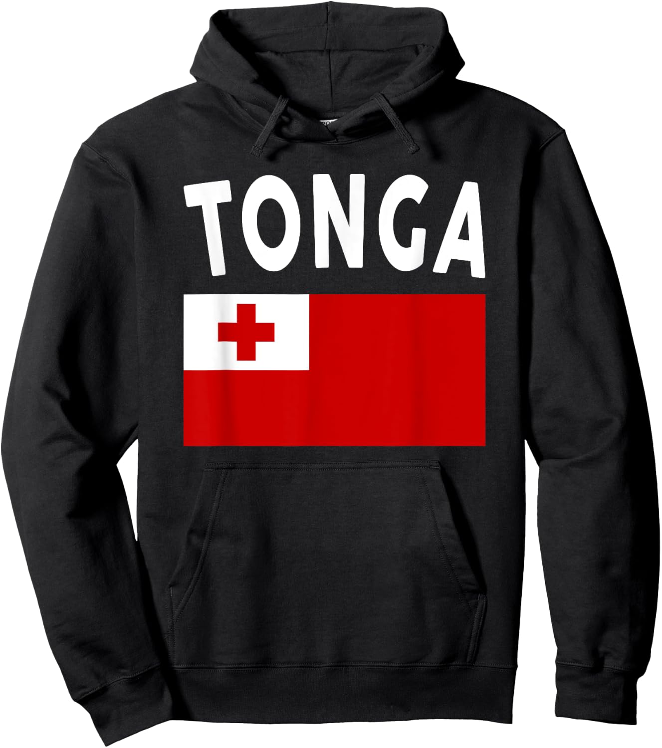 Tonga Flag | Tongan Pride Men Women Kids Gifts Hoodie - Hoodie | Black
