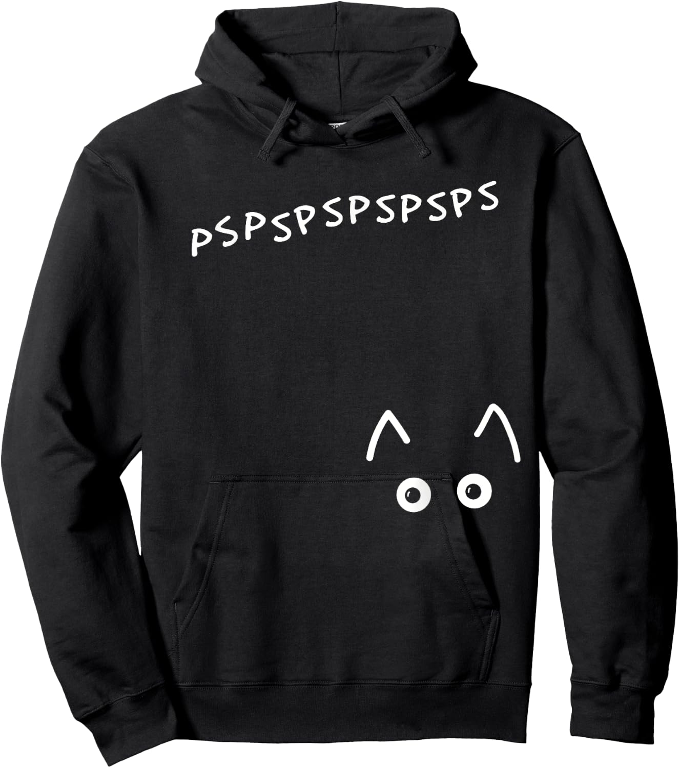 pspspspsps pspsps Cat Call Come Here Kitty Kitty Hoodie - Hoodie | Black