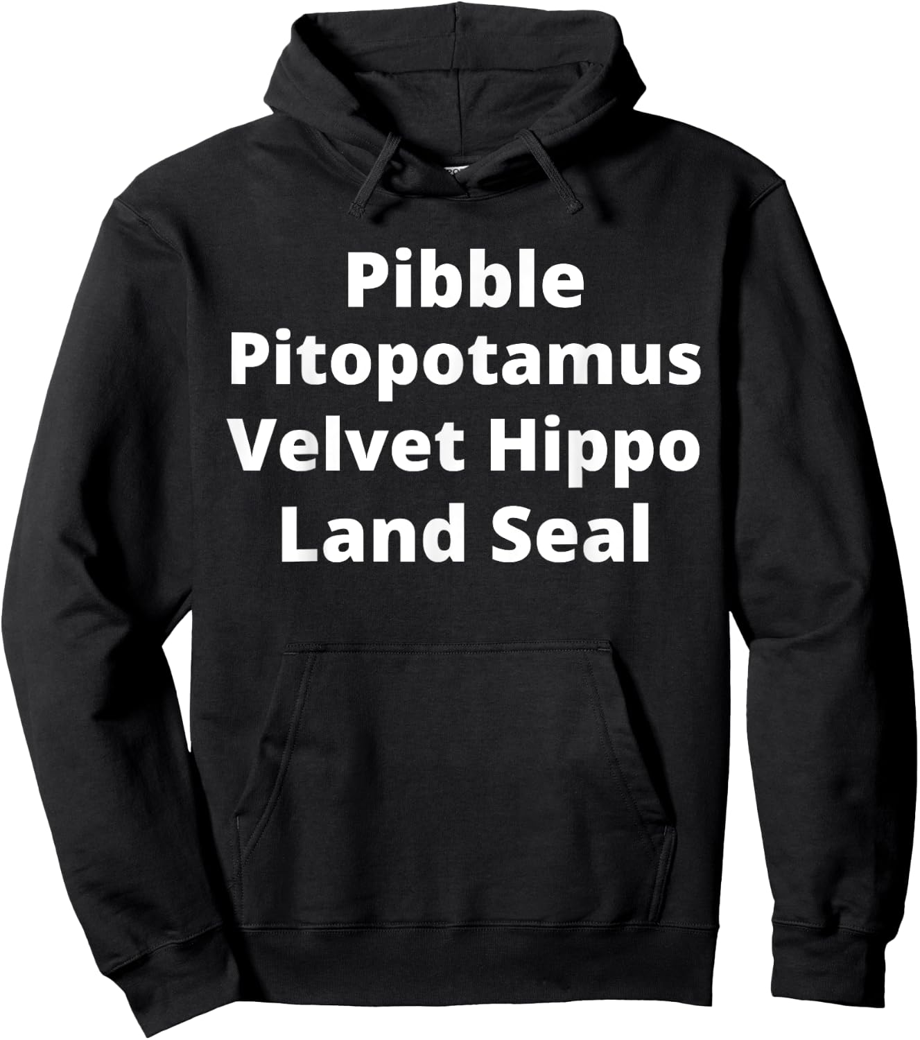 Pibble Mom Pitopotamus Dad Pitbull Lover Gift Hoodie - Hoodie | Black