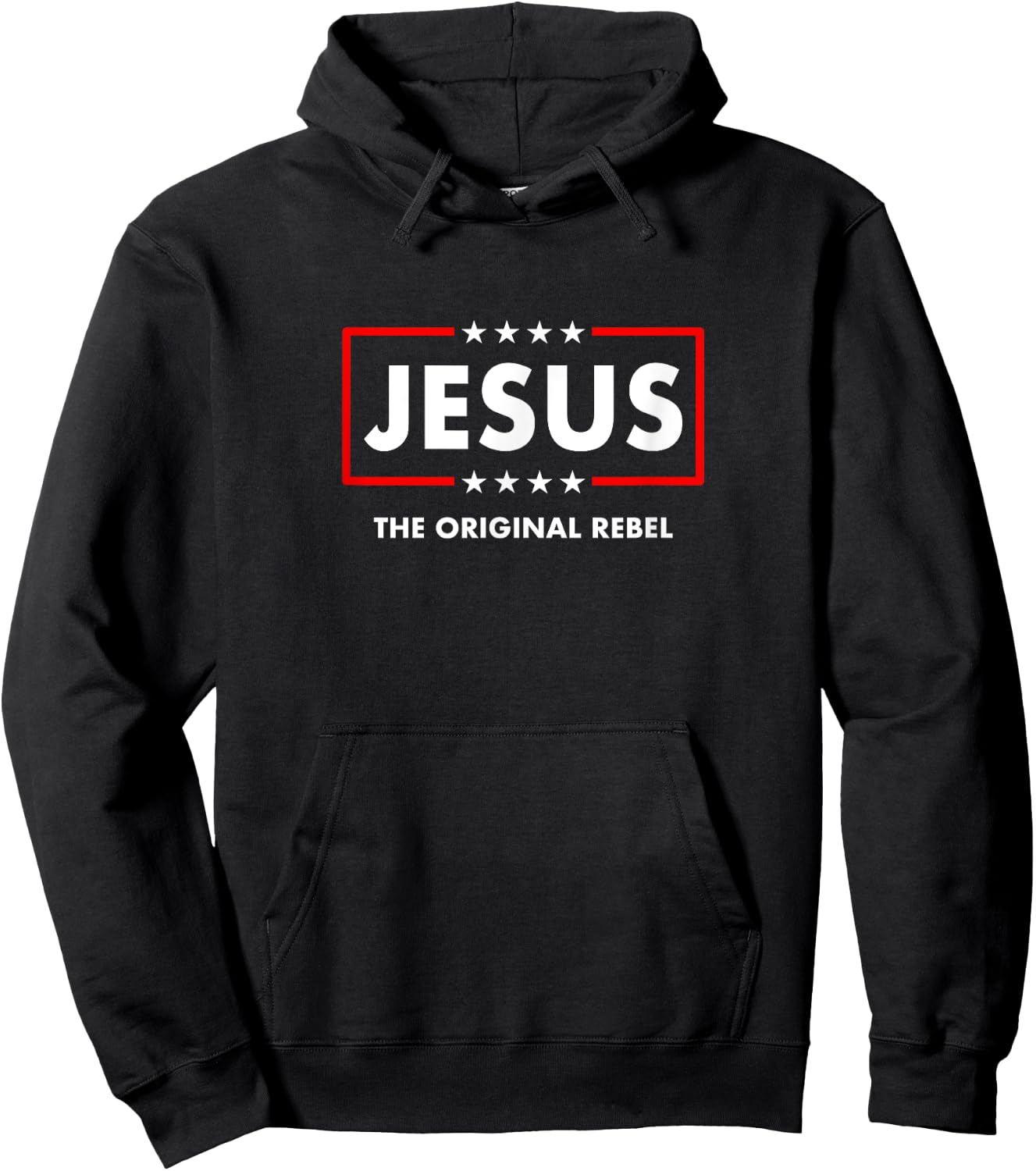 Christian Faith The Original Rebel Jesus Christ Christianity Hoodie - Hoodie | Black