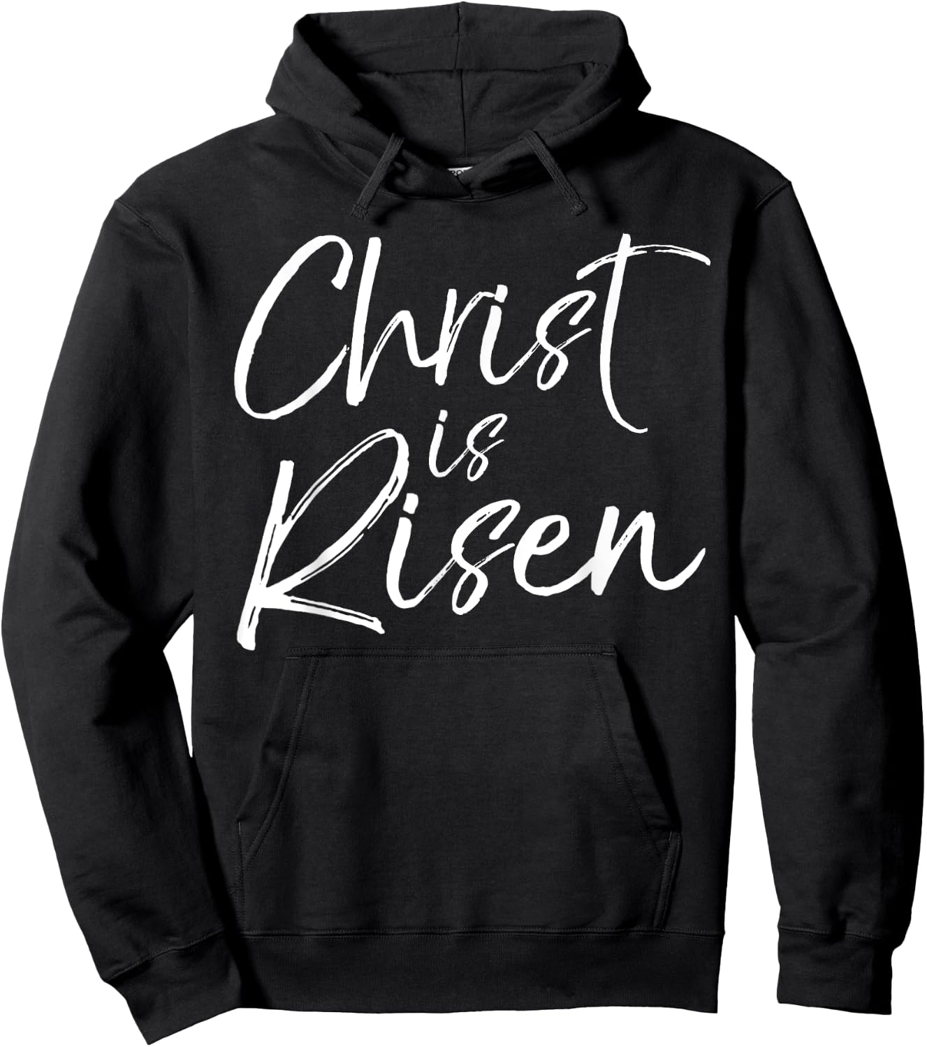 Christian Easter Gift Resurrection Quote Christ is Risen Hoodie - Hoodie | Black