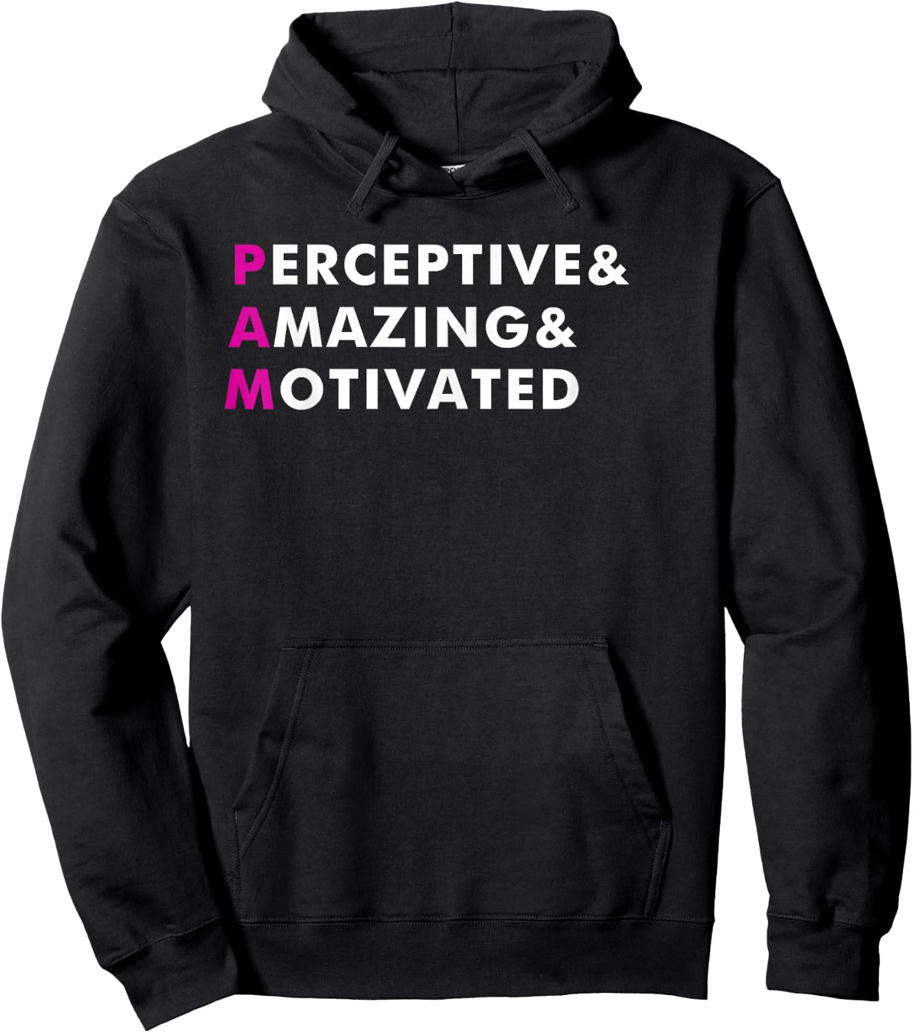 Pam Name Shirt Personalized Gift Hoodie - Hoodie | Black