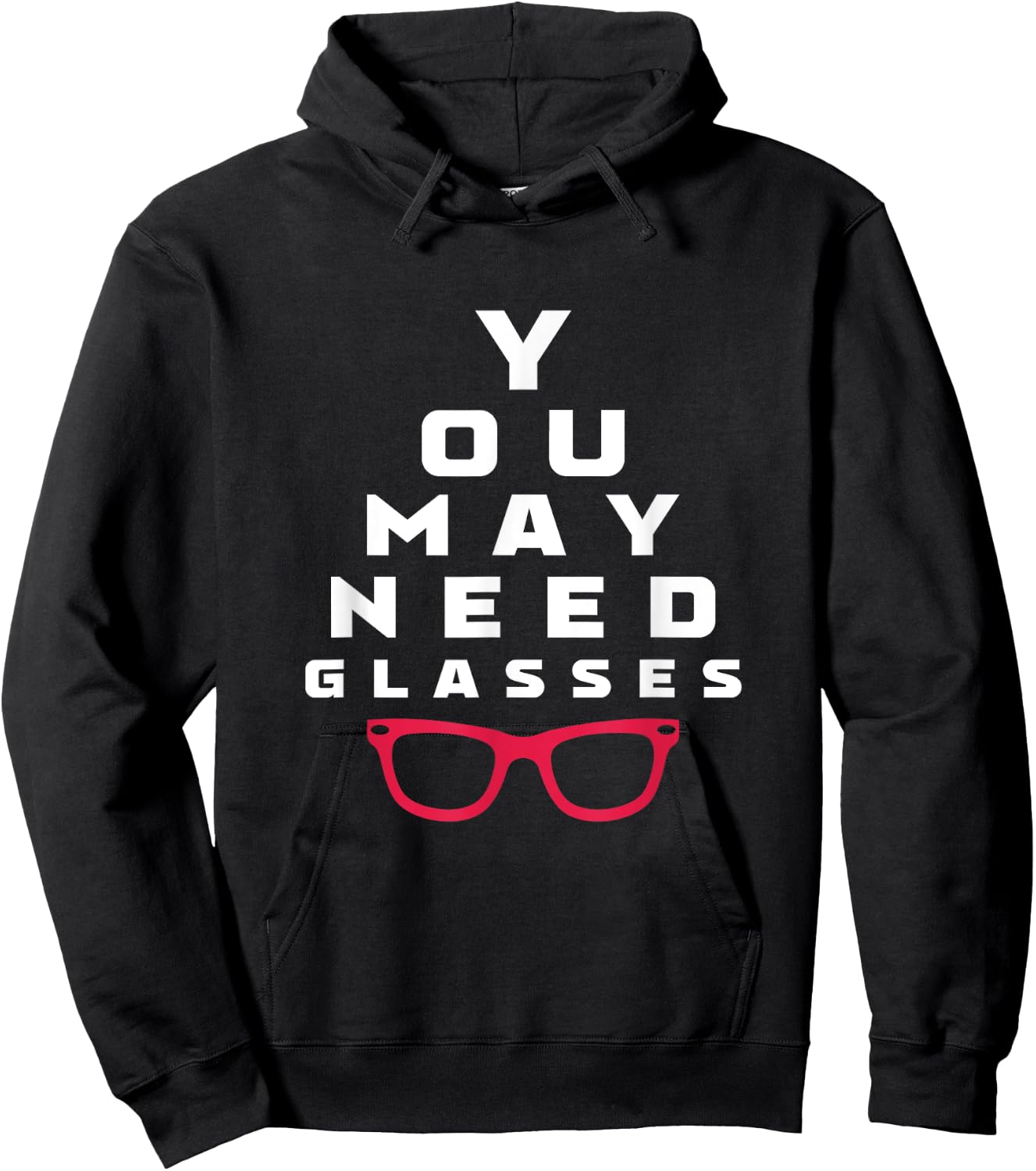 Optometrist You May Need Glasses Optometry Optician Hoodie - Hoodie | Black