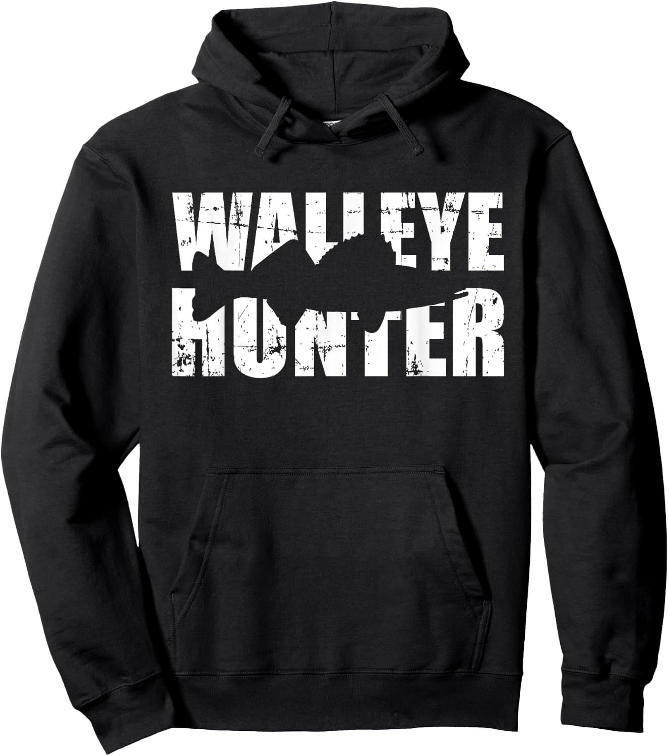 Walleye hunter Hoodie - Hoodie | Black