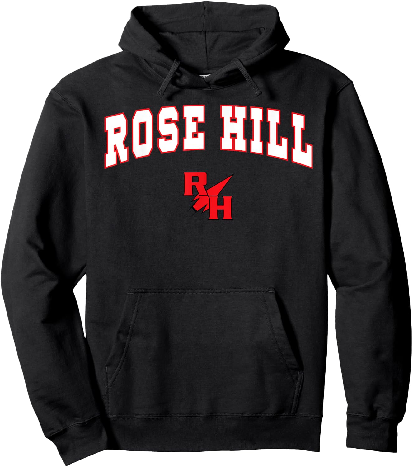 Rose Hill High School Rockets Hoodie - Hoodie | Black