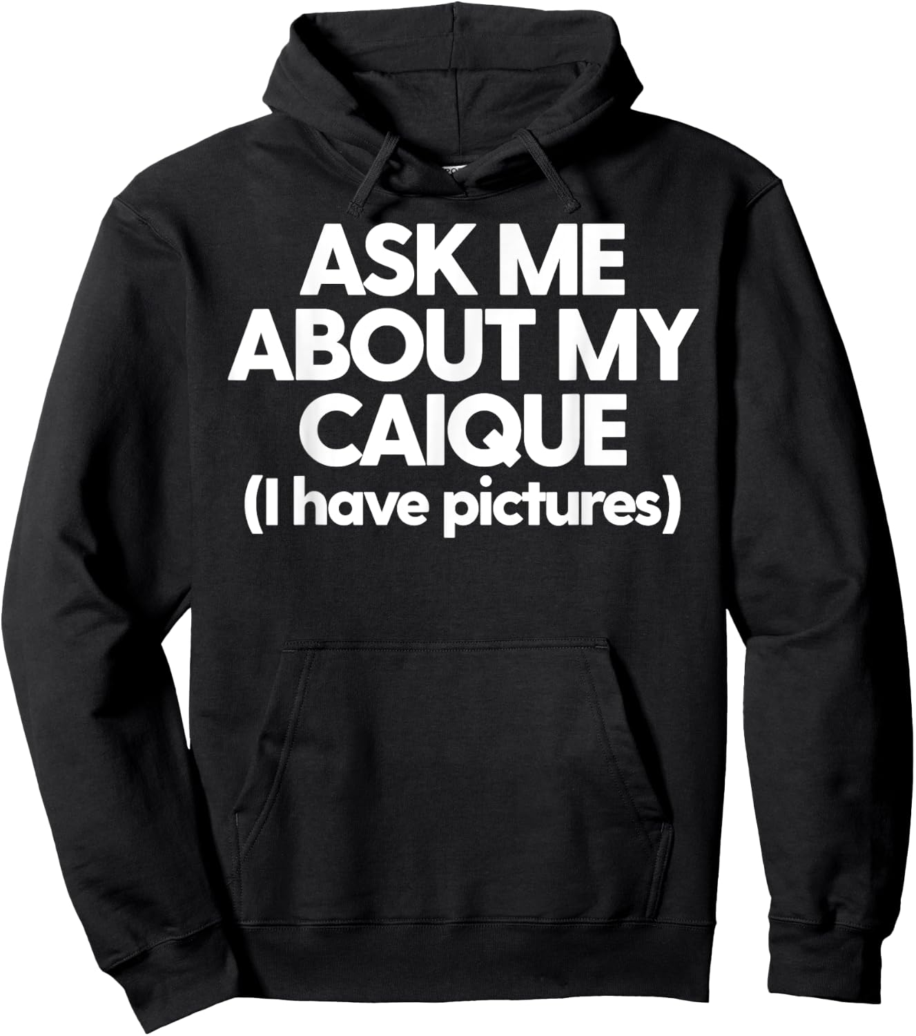 Caique Mom Love My Caique Funny Caique Ask About My Caique Hoodie - Hoodie | Black