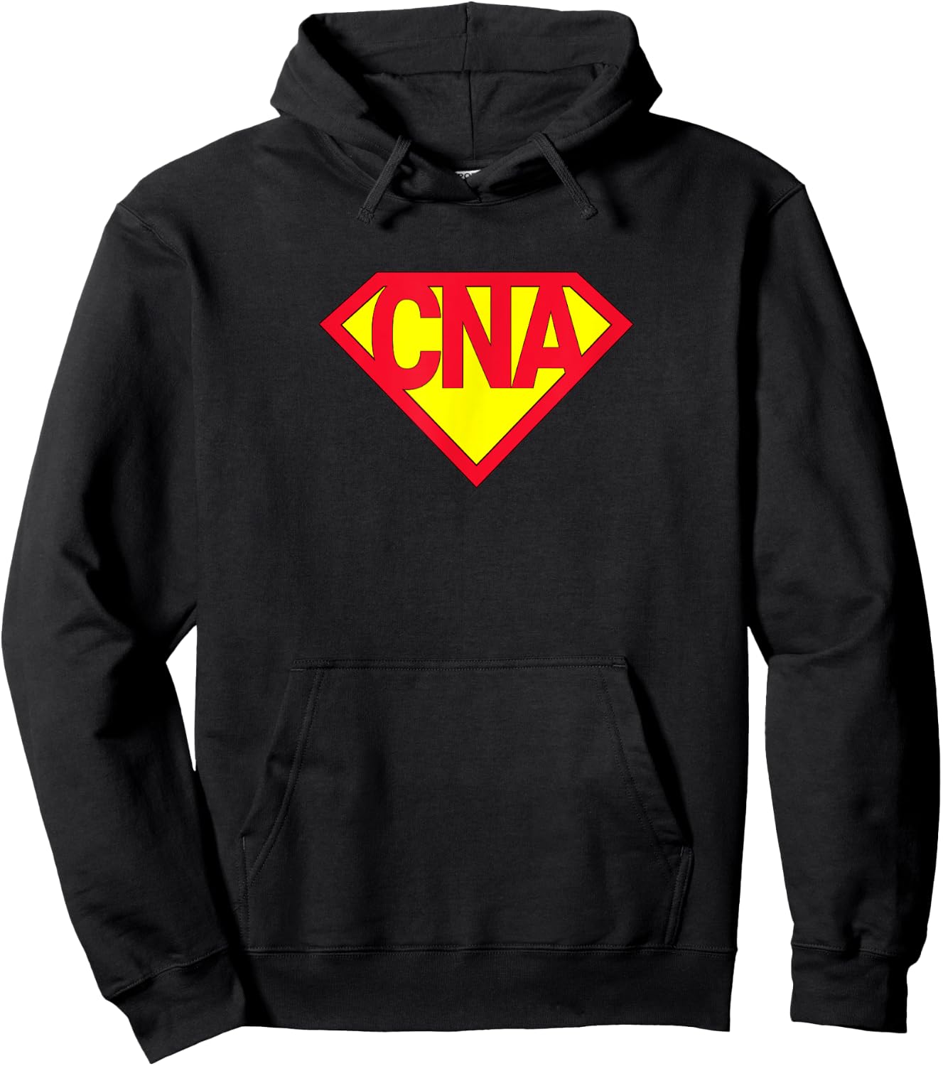 Super CNA Certified Nurse Assistant Superhero Hoodie - Hoodie | Black