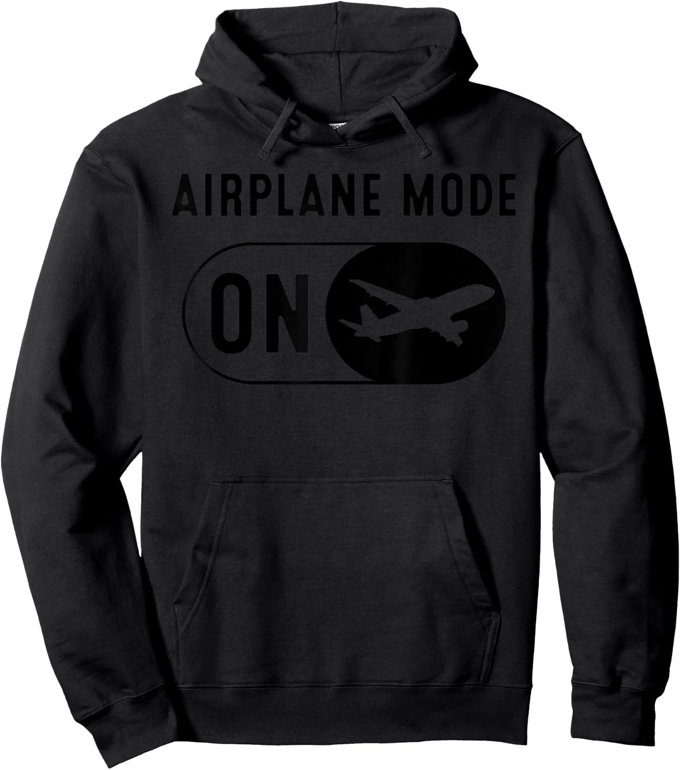 Funny Airplane Mode Gift Aviation Lover Men Women RC Pilot Hoodie - Hoodie | Black