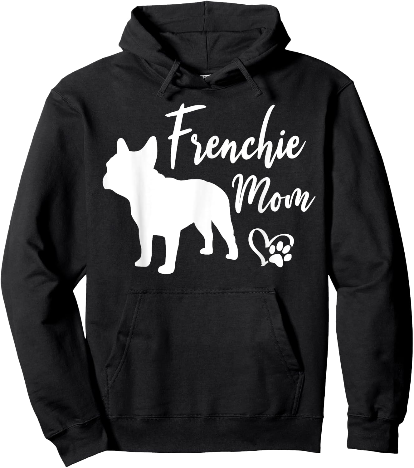 Frenchie Mom French Bulldog Funny Dog Owner Dogs Men Women Hoodie - Hoodie | Black