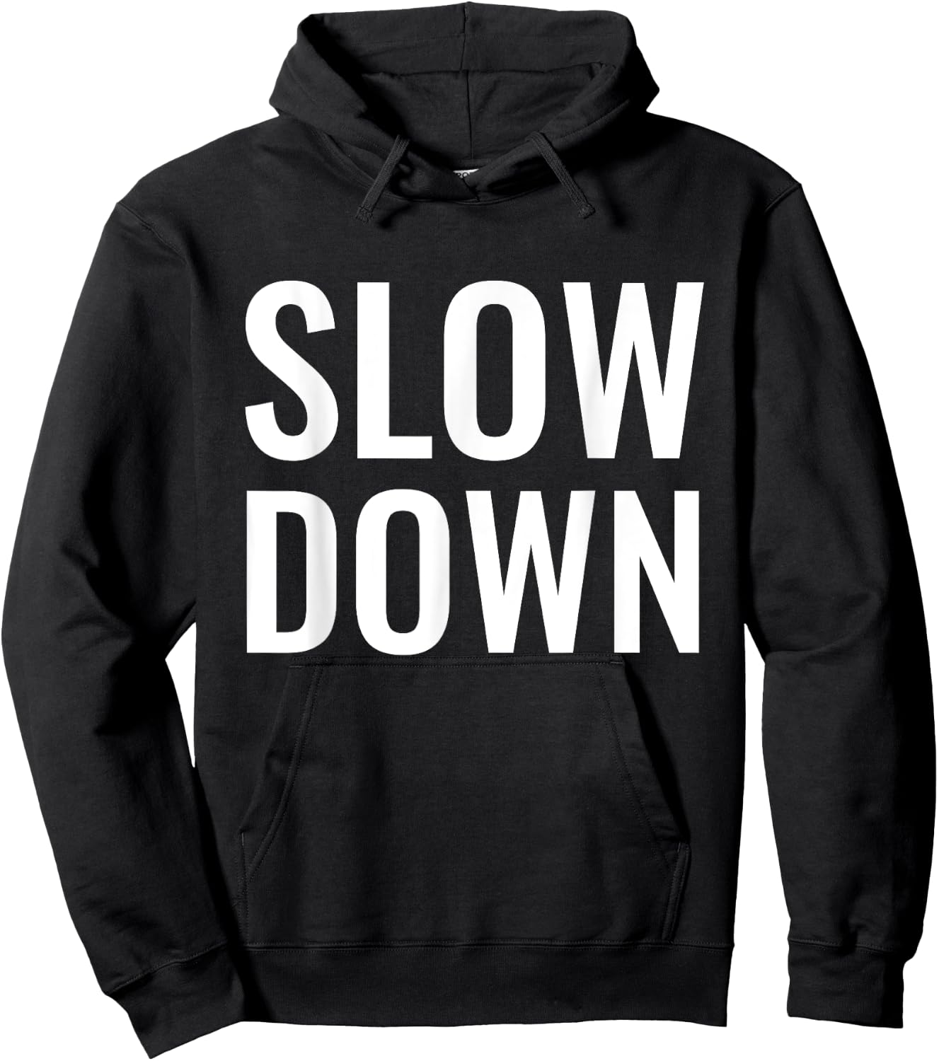 Slow Down One Step At A Time Mindfulness Conscious Awareness Hoodie - Hoodie | Black