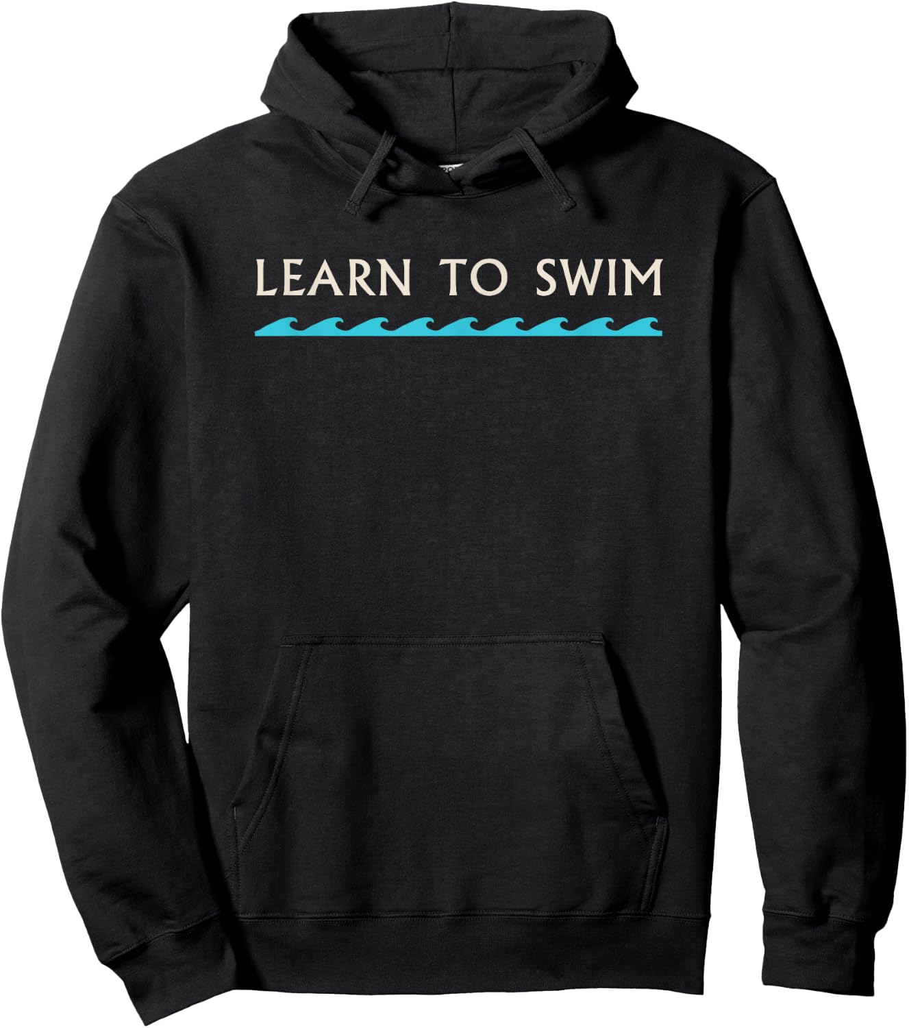 Learn to Swim Hoodie - Hoodie | Black