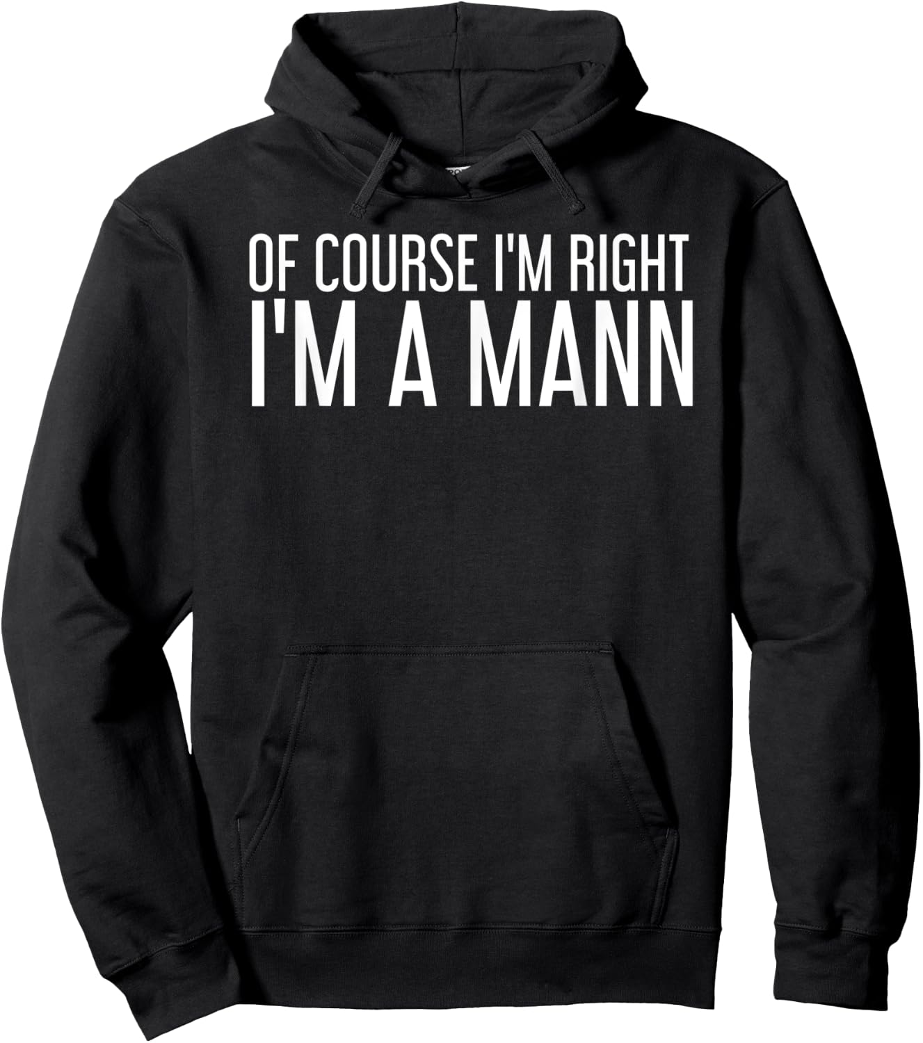 MANN Gift Funny Surname Family Tree Birthday Reunion Idea Hoodie - Hoodie | Black
