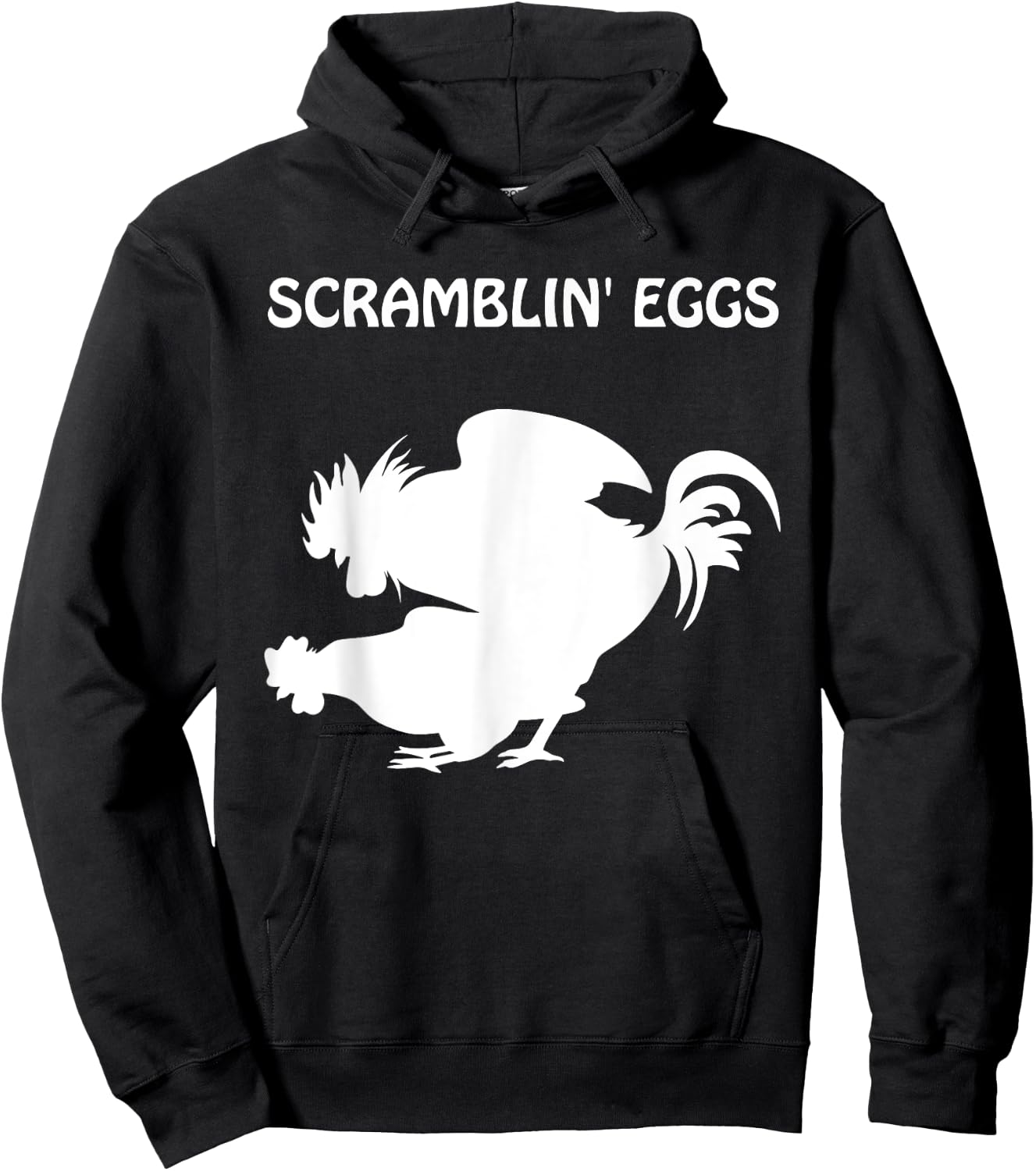 Scramblin' Eggs - The Cousin To Makin' Bacon Hoodie - Hoodie | Black