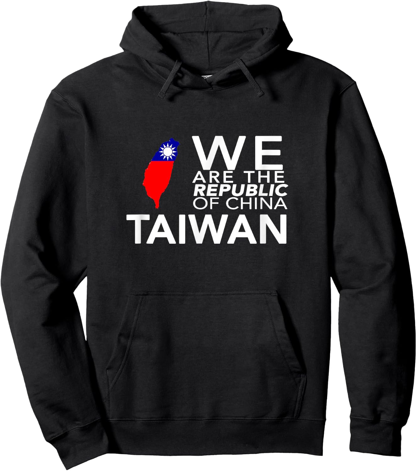 I Love Taiwan Flag Taiwanese Taiwan Pride ROC Taipei Hoodie - Hoodie | Black