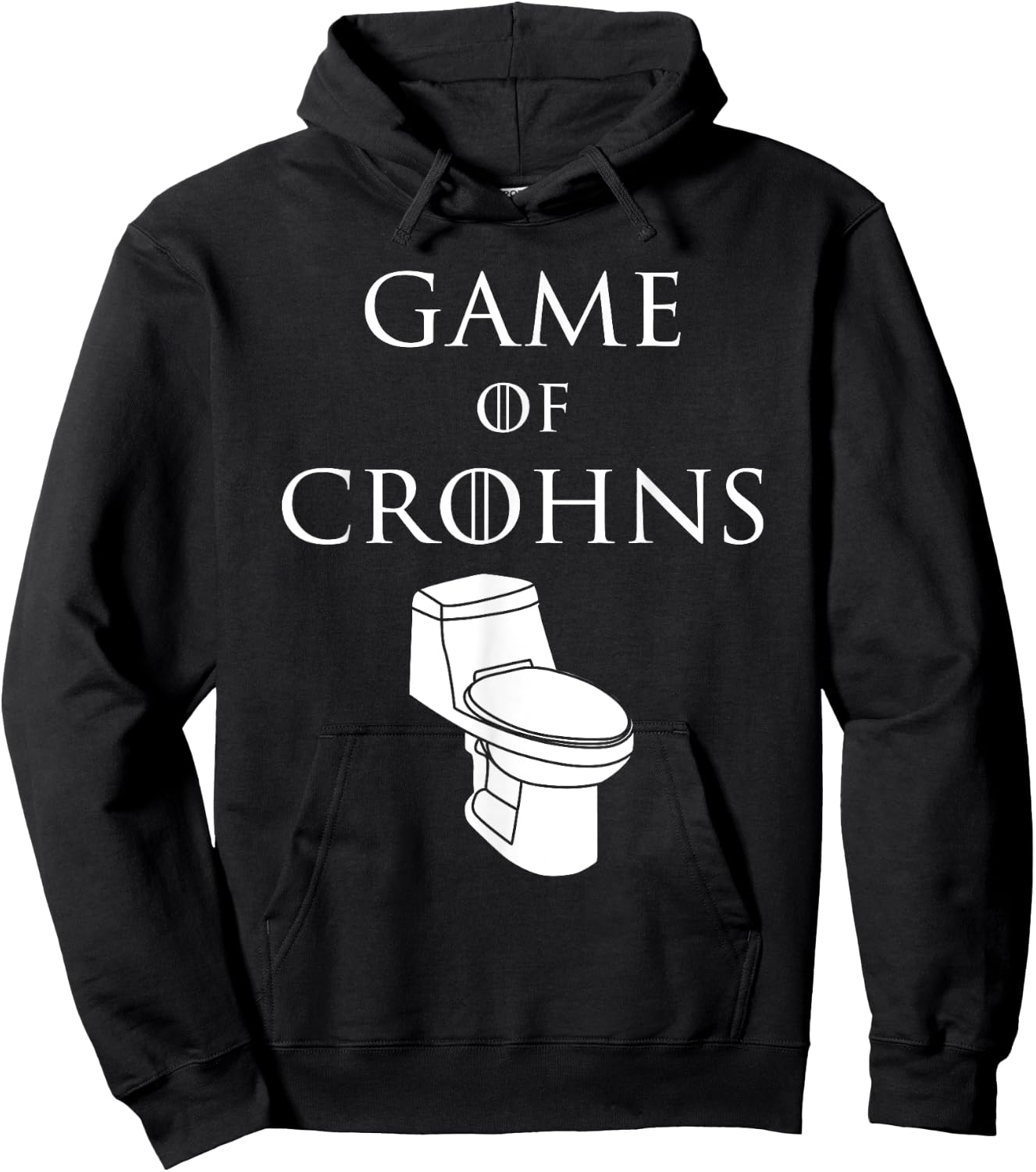 Funny Game of Crohns Awareness Chron's Disease Symptoms Hoodie - Hoodie | Black